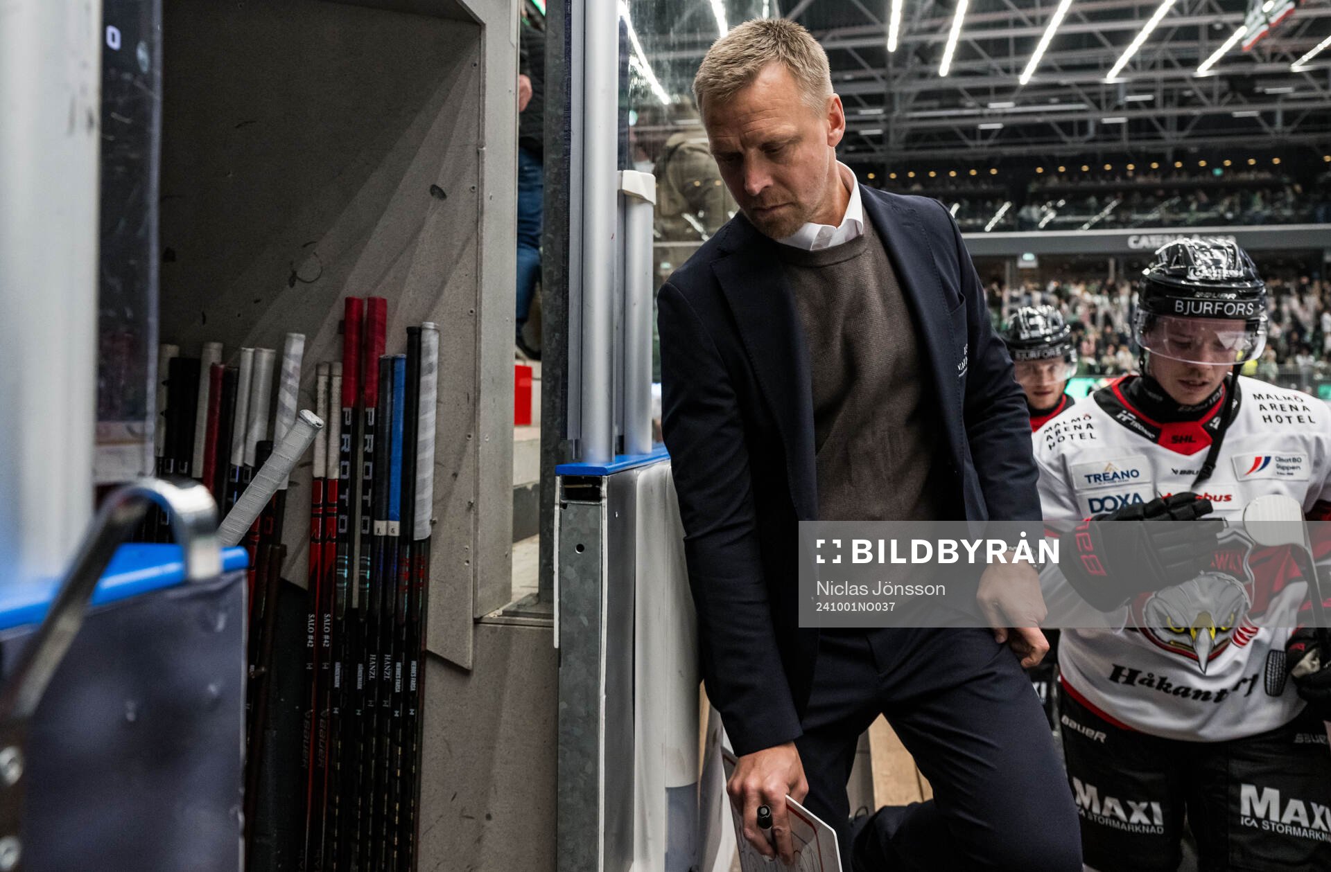 Malmö Redhawks assisterande tränare Bert Robertsson