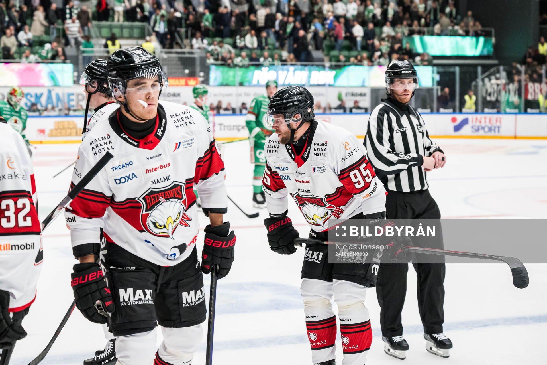 Malmö Redhawks Carl Persson deppar