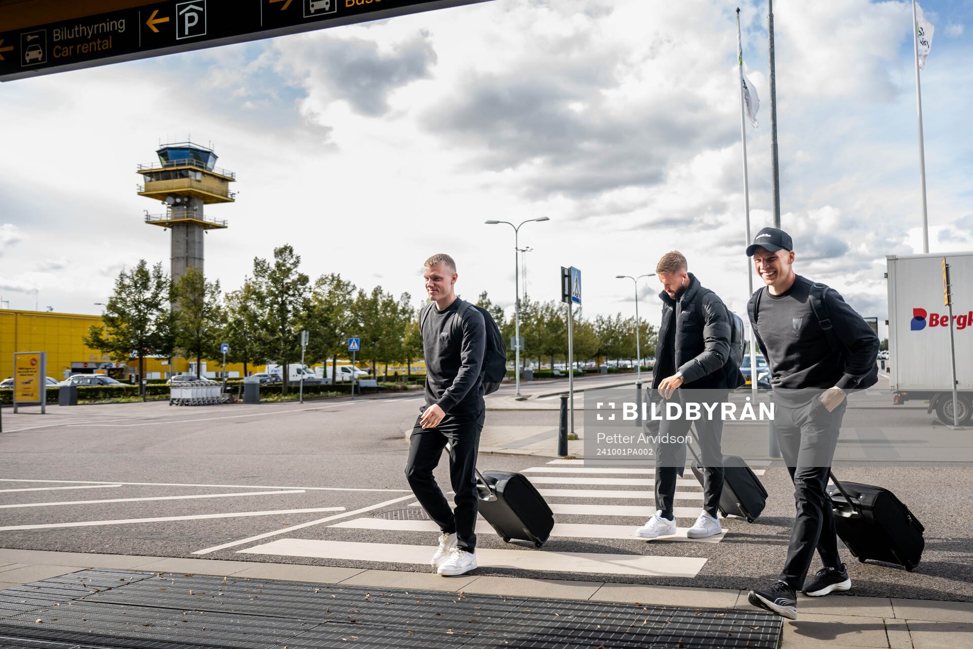 Sebastian Jörgensen, Pontus Jansson and Jens Stryger