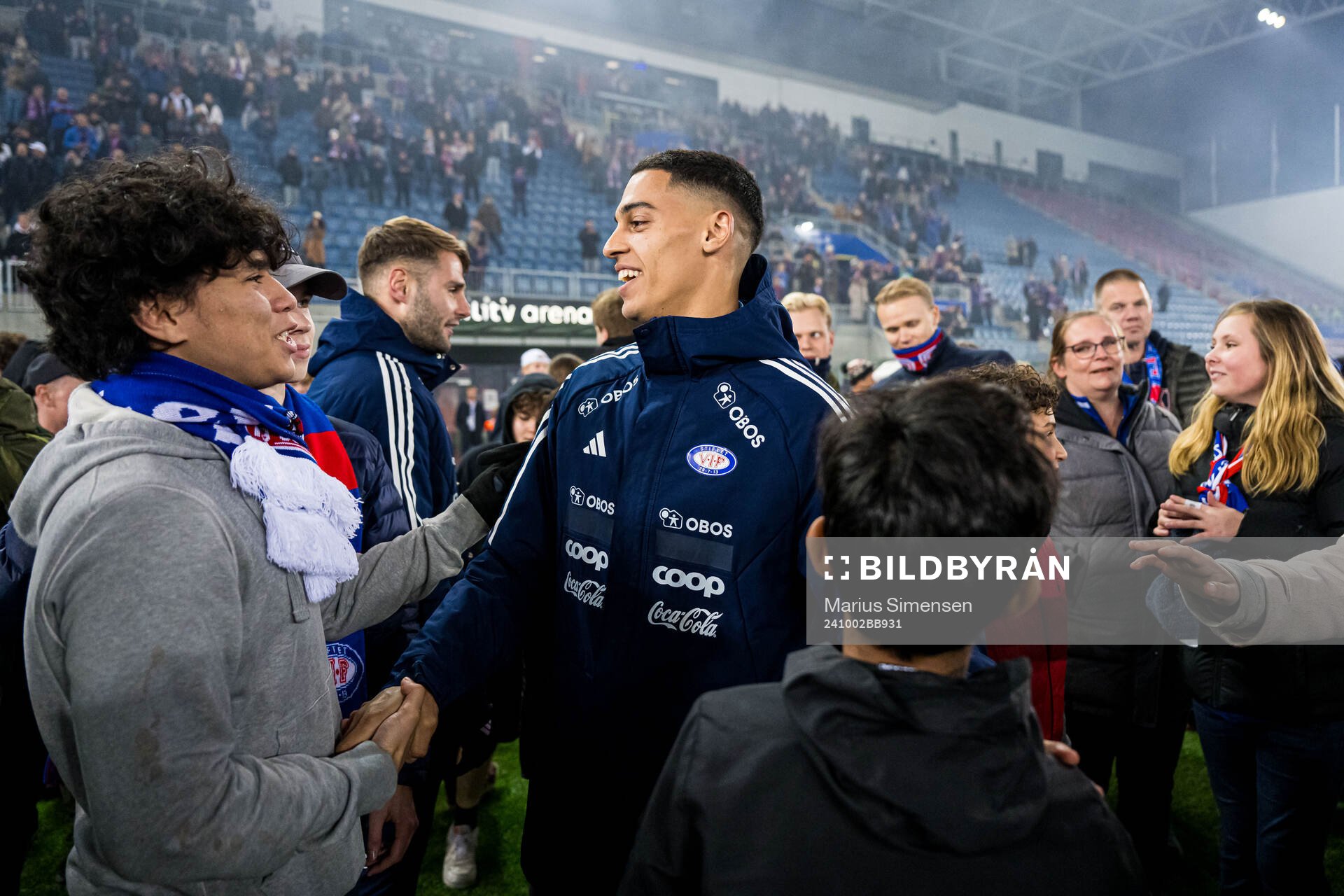 Jones El-Abdellaoui of Vålerenga after the OBOS-ligaen match between Vålerenga and Mjøndalen on October 2, 2024 in Oslo.