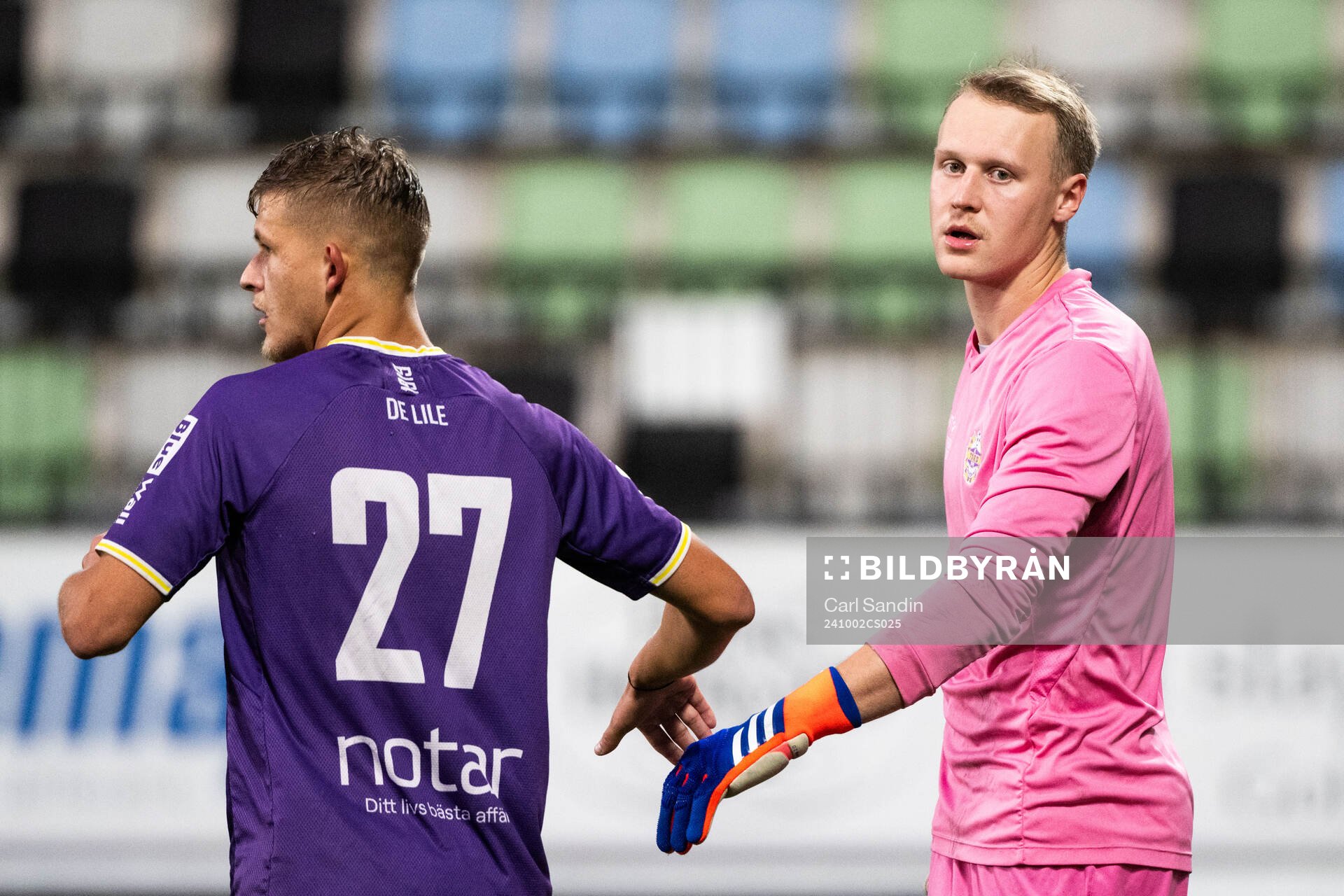 IK Tords målvakt Jonathan Sandin