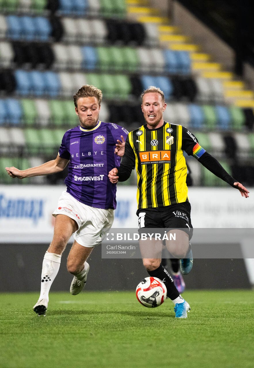 IK Tords Arvid Falk Lindgren och Häckens Mikkel Rygaard