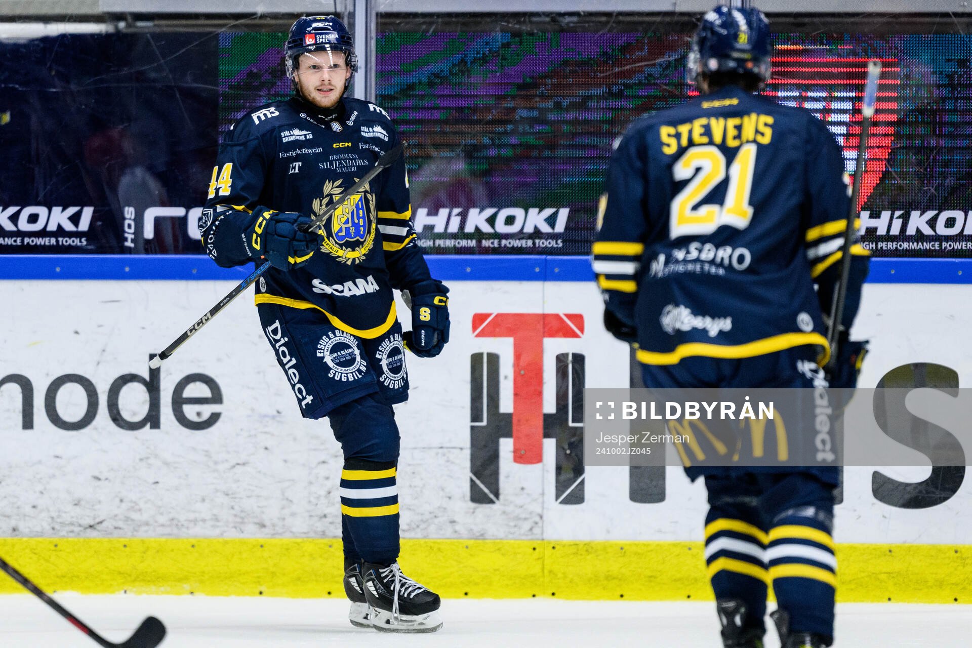 Södertäljes Carter Souch jublar