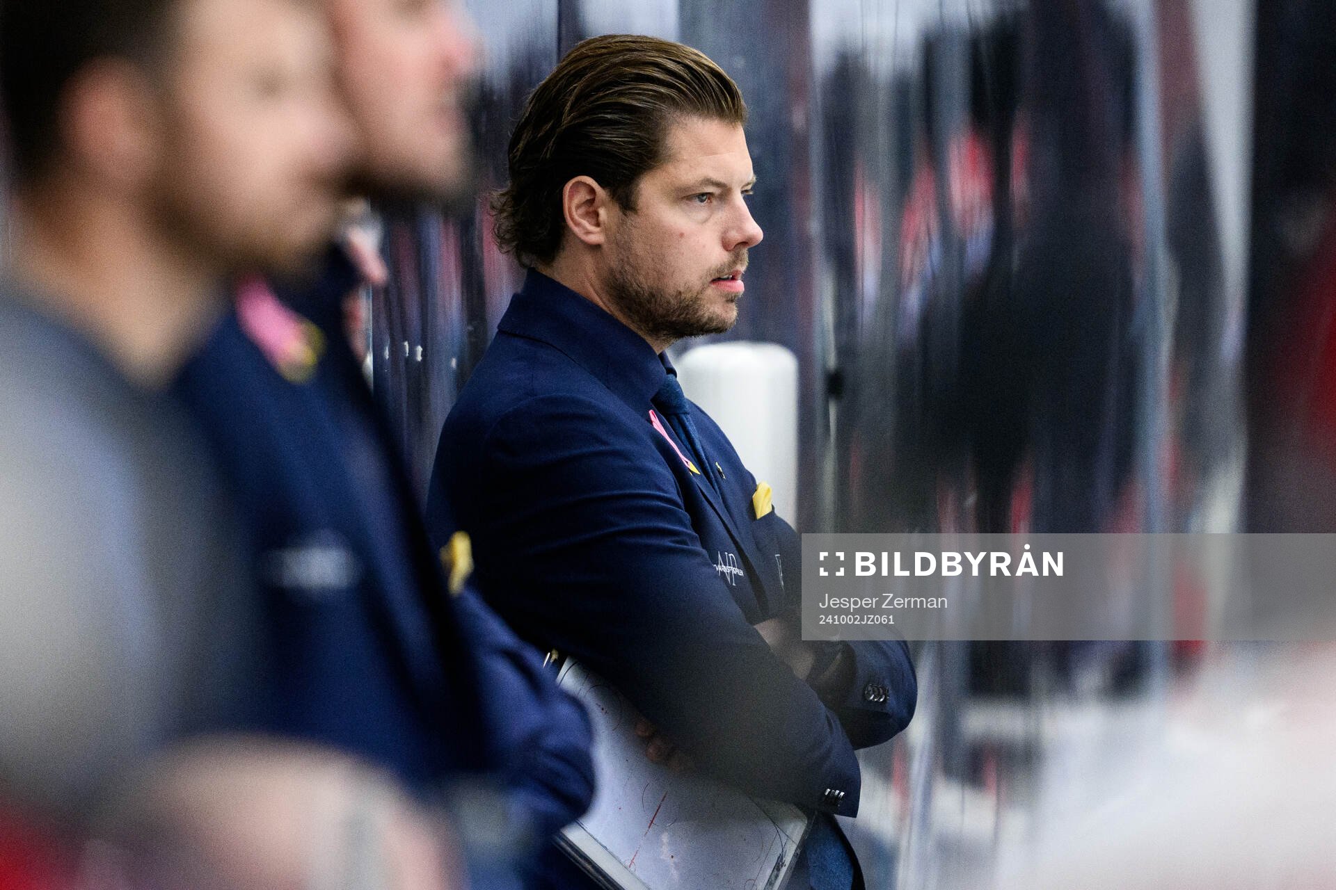 Södertäljes assisterande tränare Mattias Zackrisson