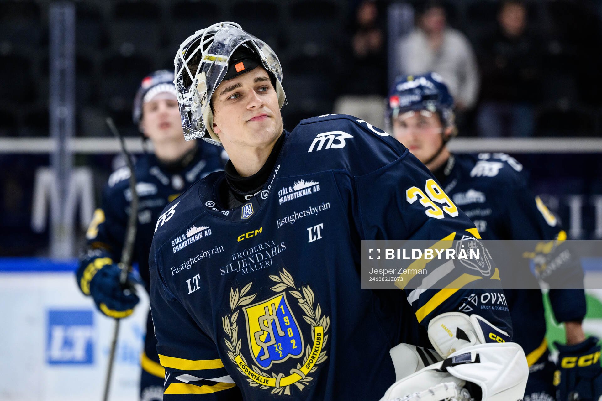 Södertäljes målvakt Oliver Håkansson