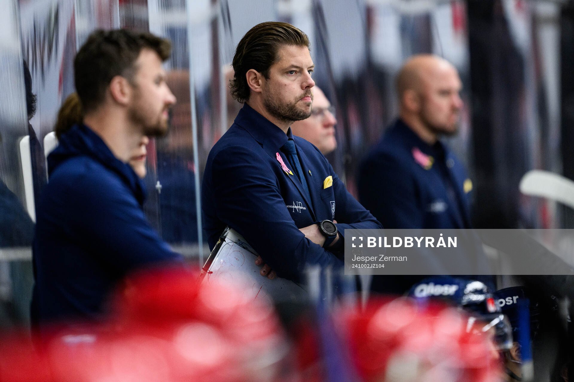 Södertäljes assisterande tränare Mattias Zackrisson