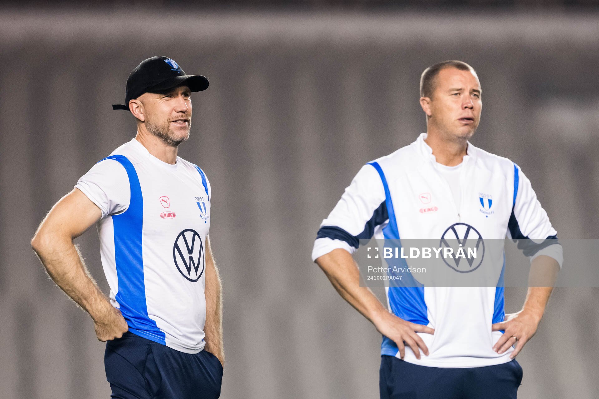 Head coach Henrik Rydström and Sports director Daniel