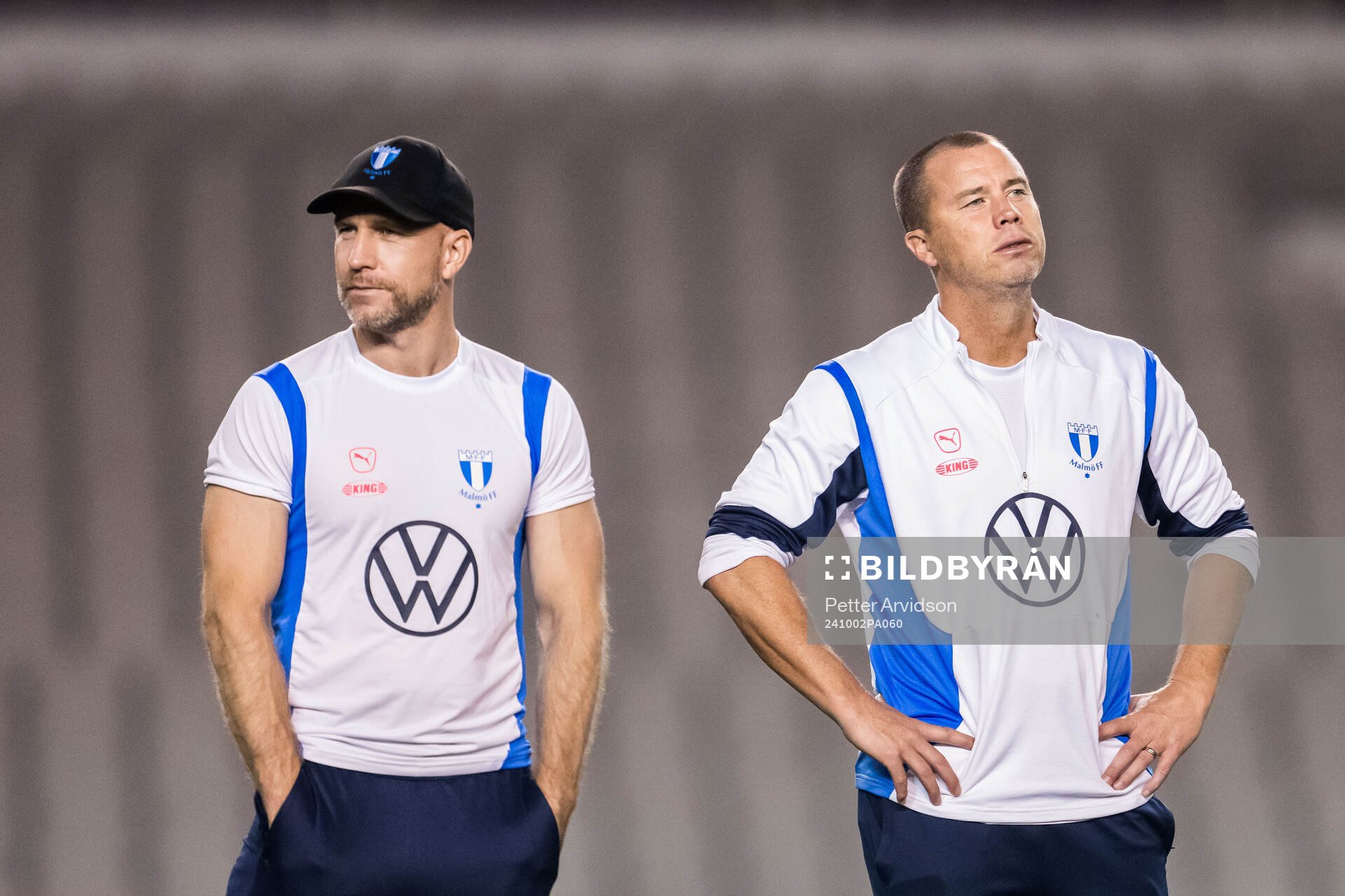 Head coach Henrik Rydström and Sports director Daniel