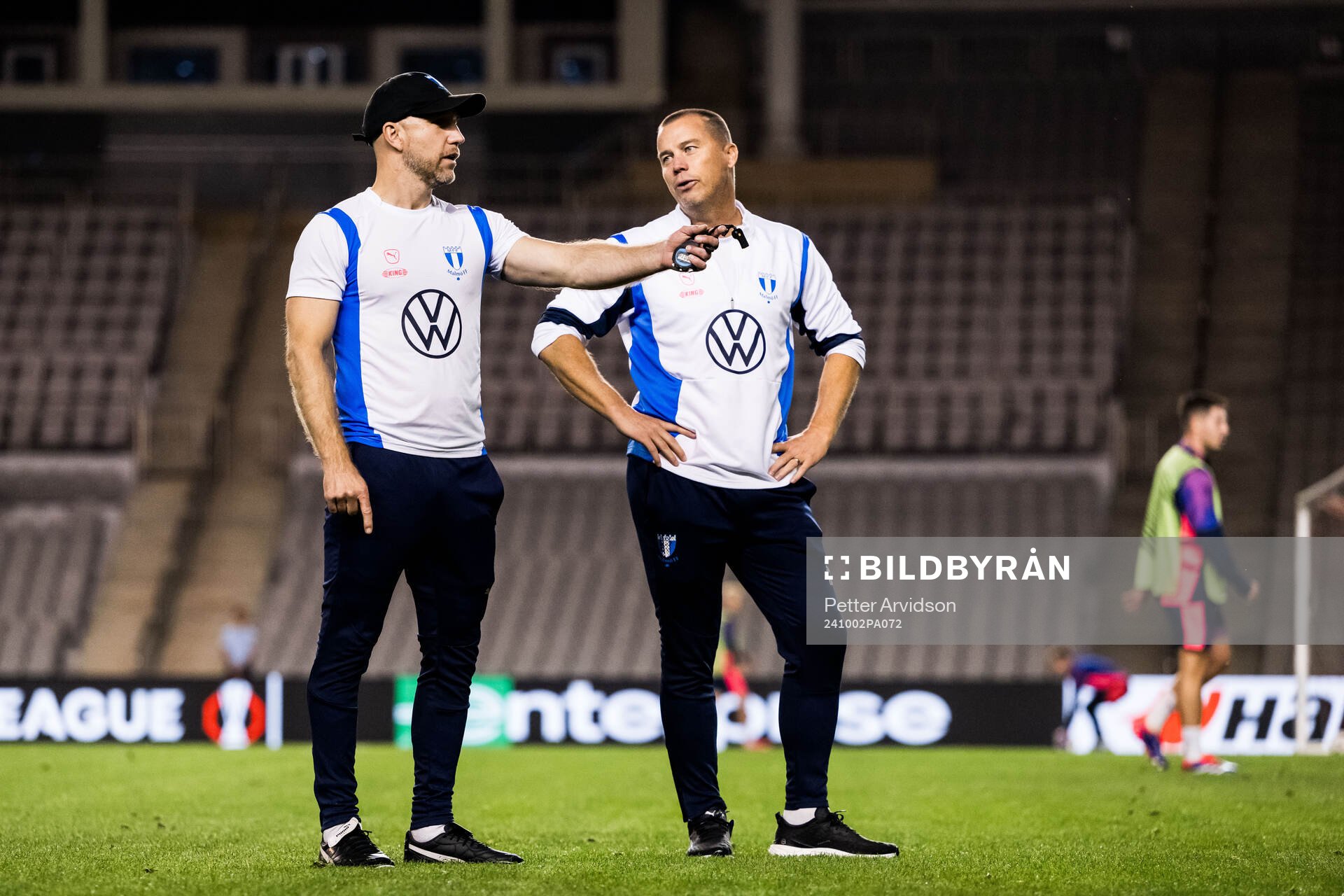 Head coach Henrik Rydström and Sports director Daniel