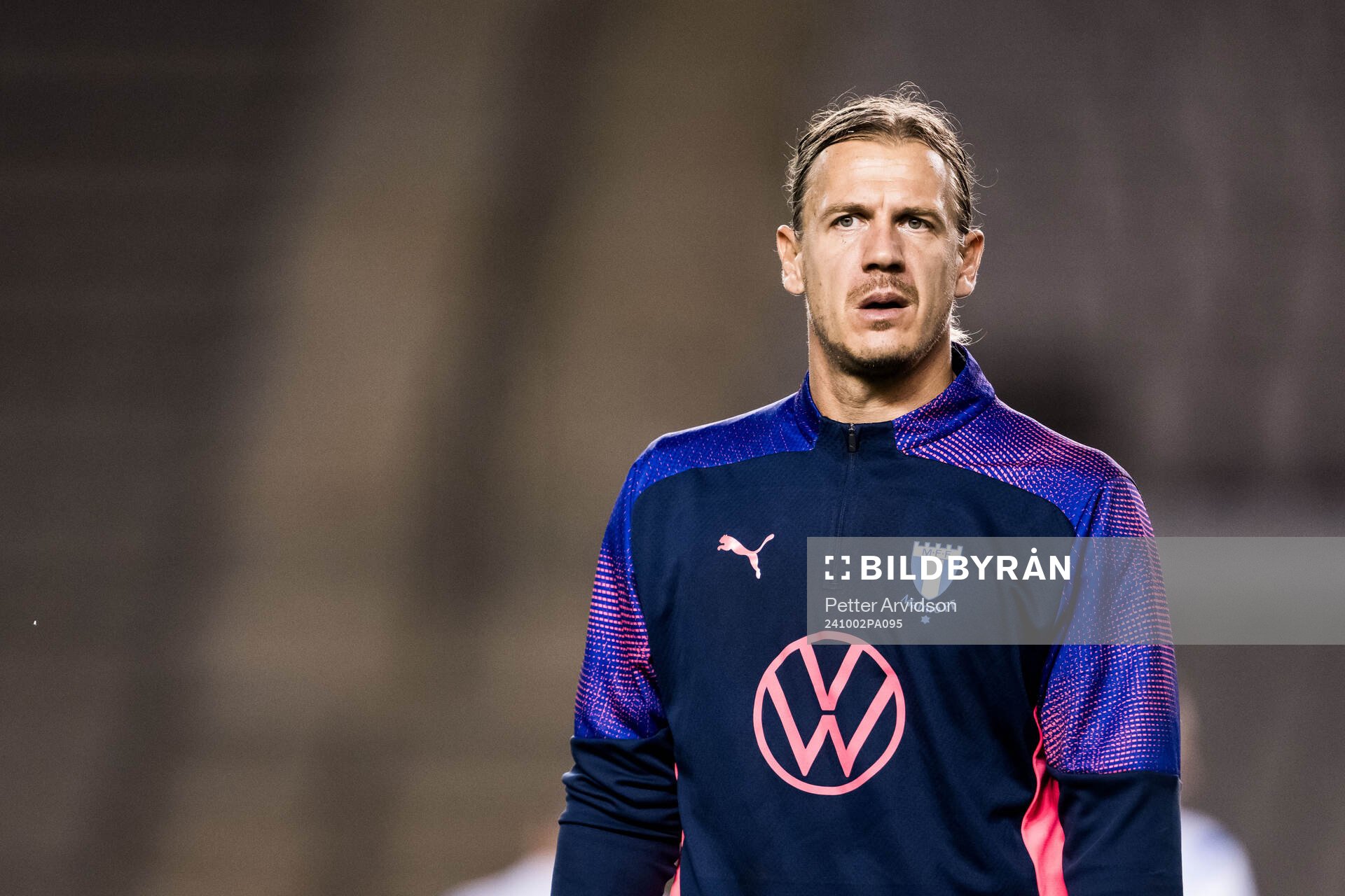 Goalkeeper Johan Dahlin of Malmö FF
