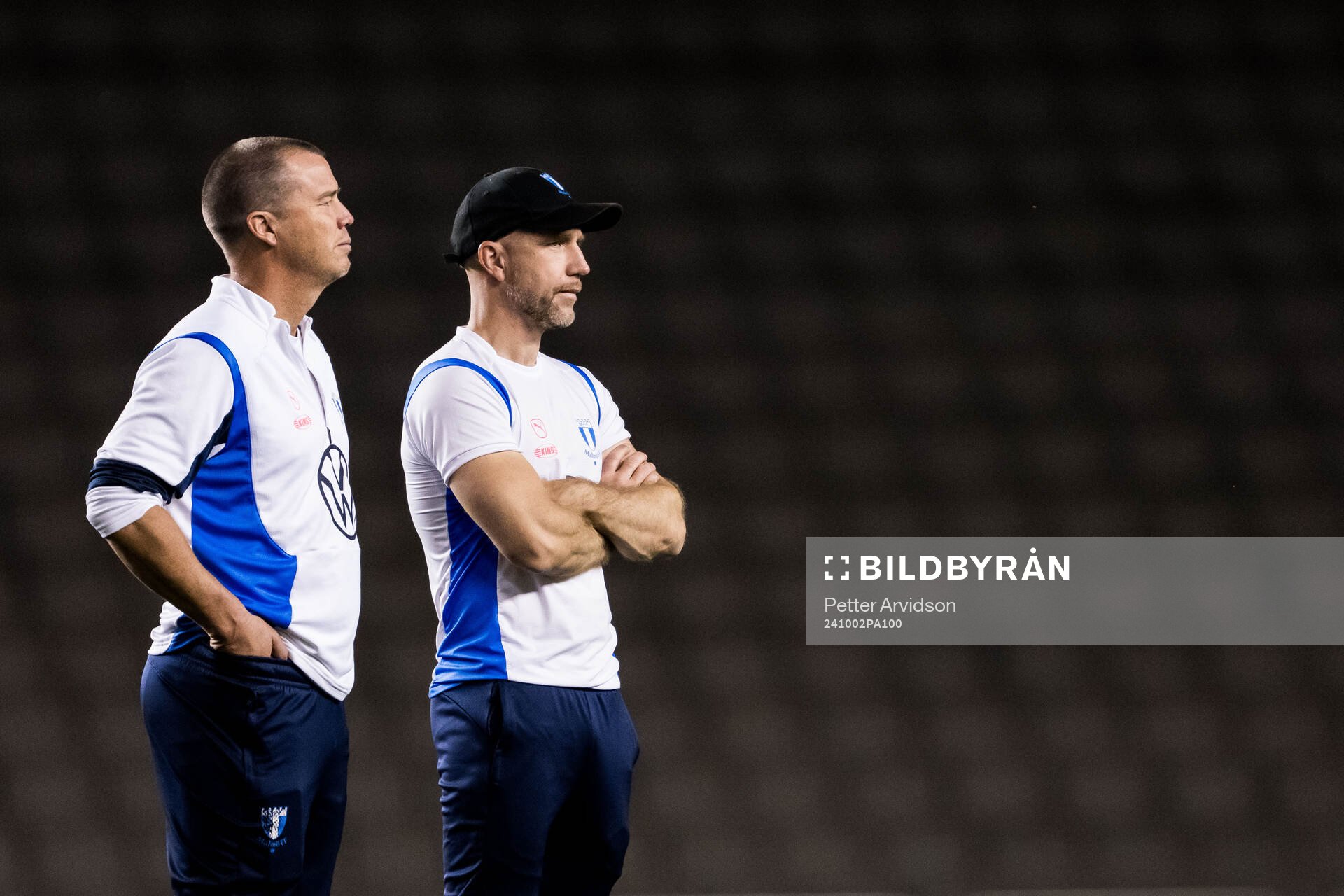 Sports director Daniel Andersson and Head coach Henrik