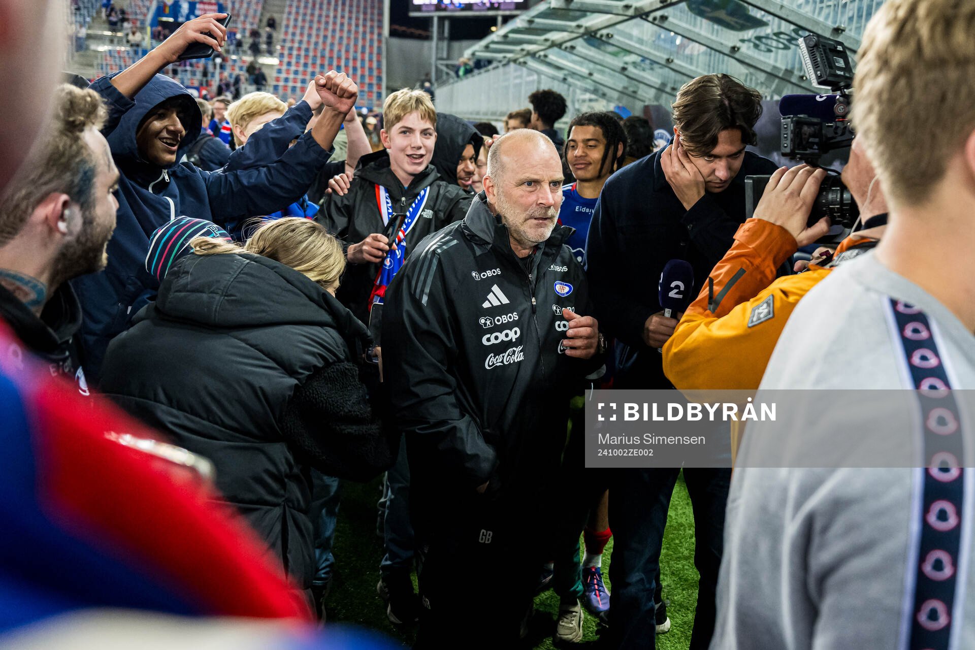 Geir Bakke, head coach of Vålerenga