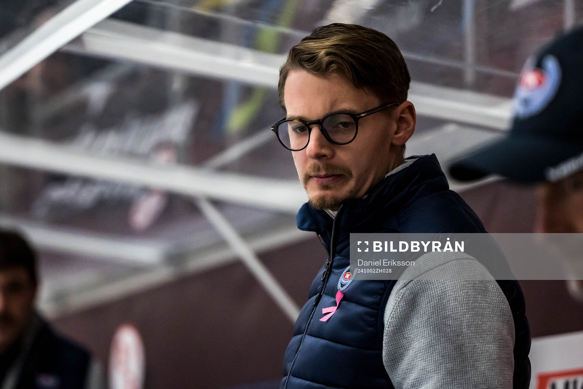 IK Oskarshamns assisterande tränare Albin Blomqvist