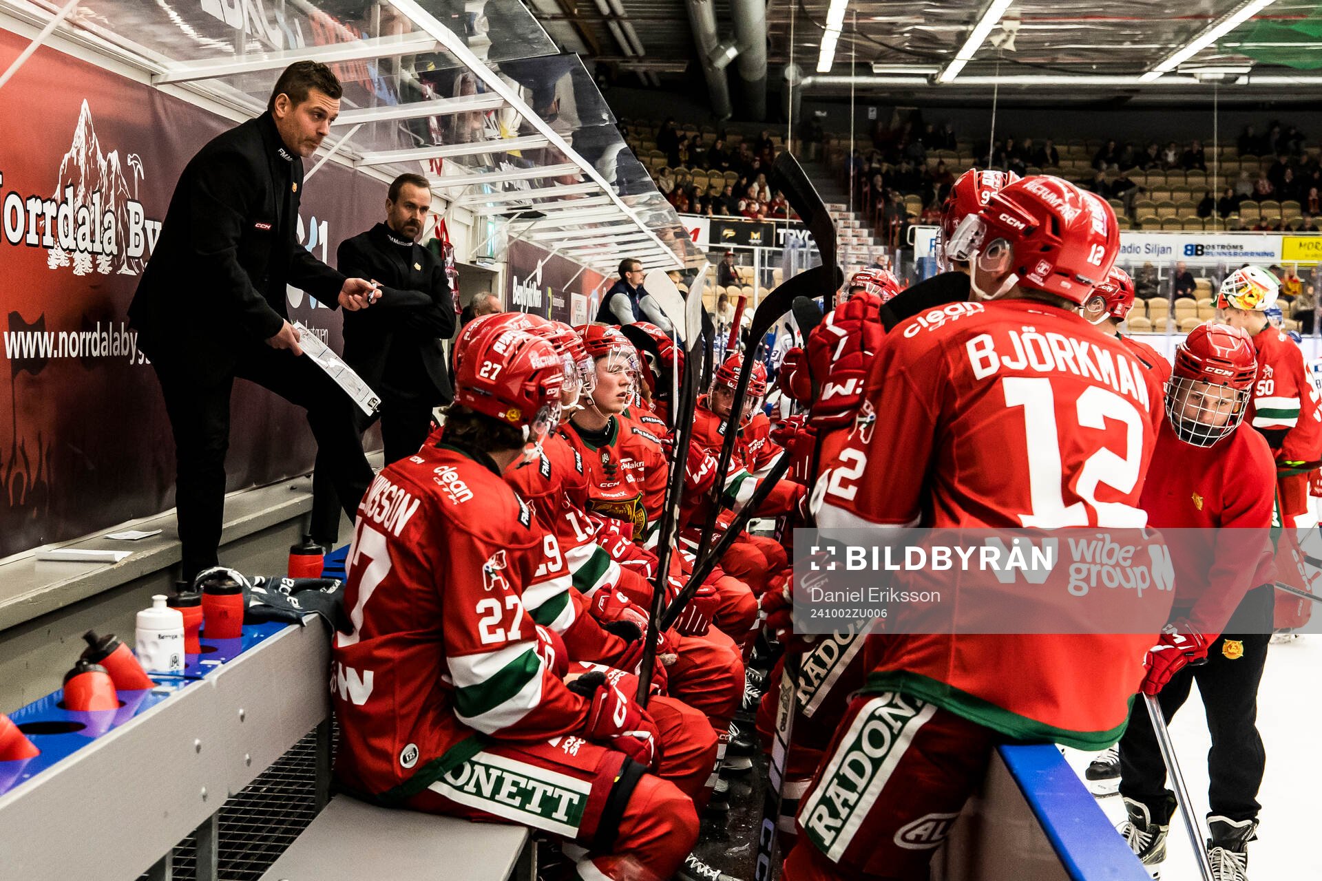 Moras huvudtränare Daniel Hermansson