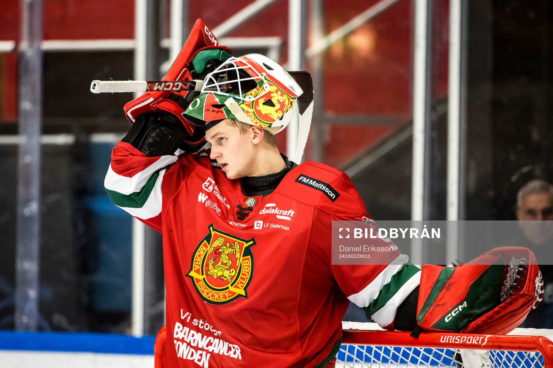 Moras målvakt Topias Leinonen