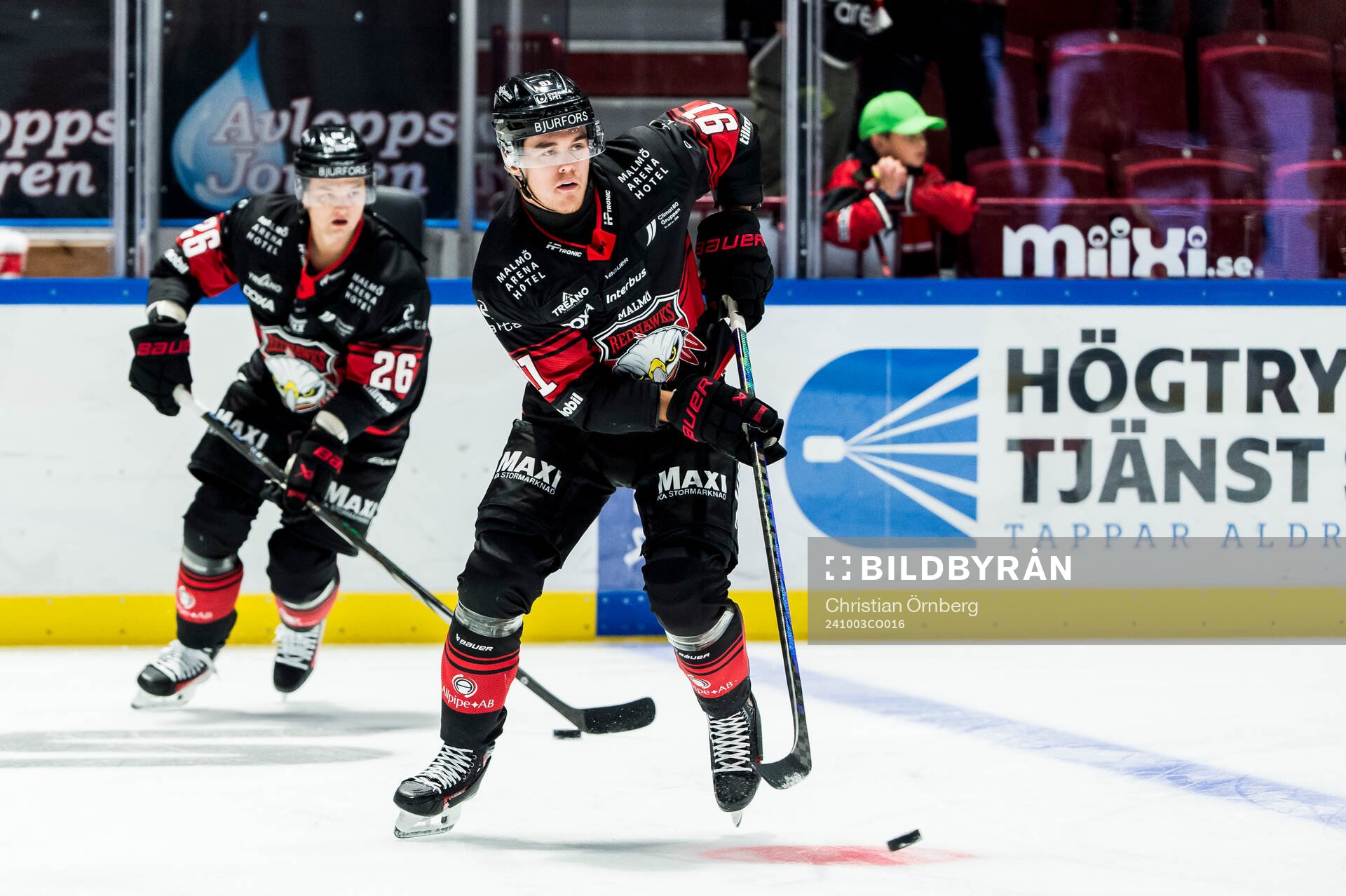 Malmö Redhawks Axel Sundberg
