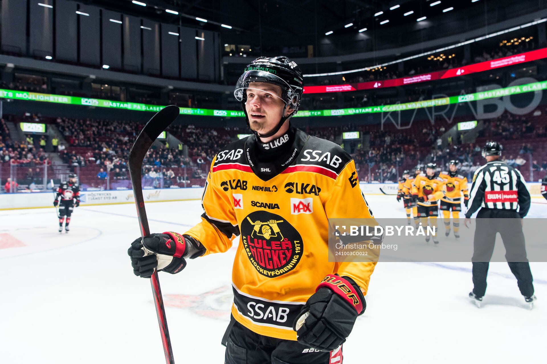 Luleås Markus Nurmi jublar