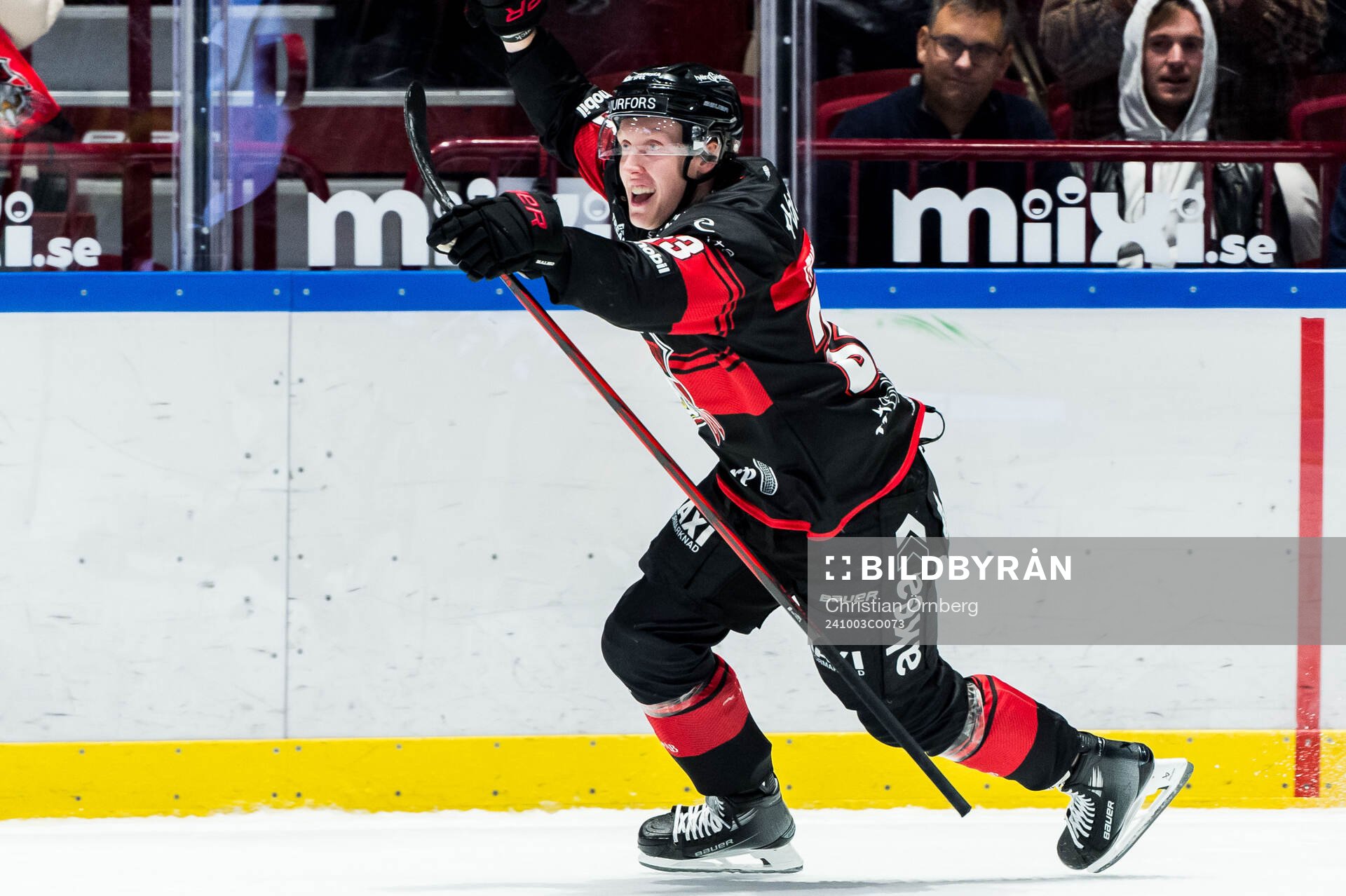 Malmö Redhawks Lassi Thomson jublar