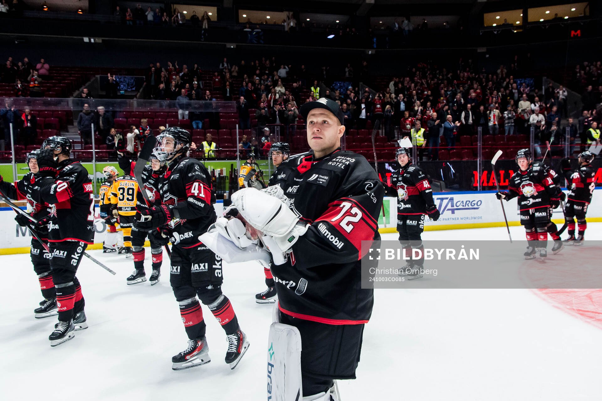 Malmö Redhawks målvakt Daniel Marmenlind