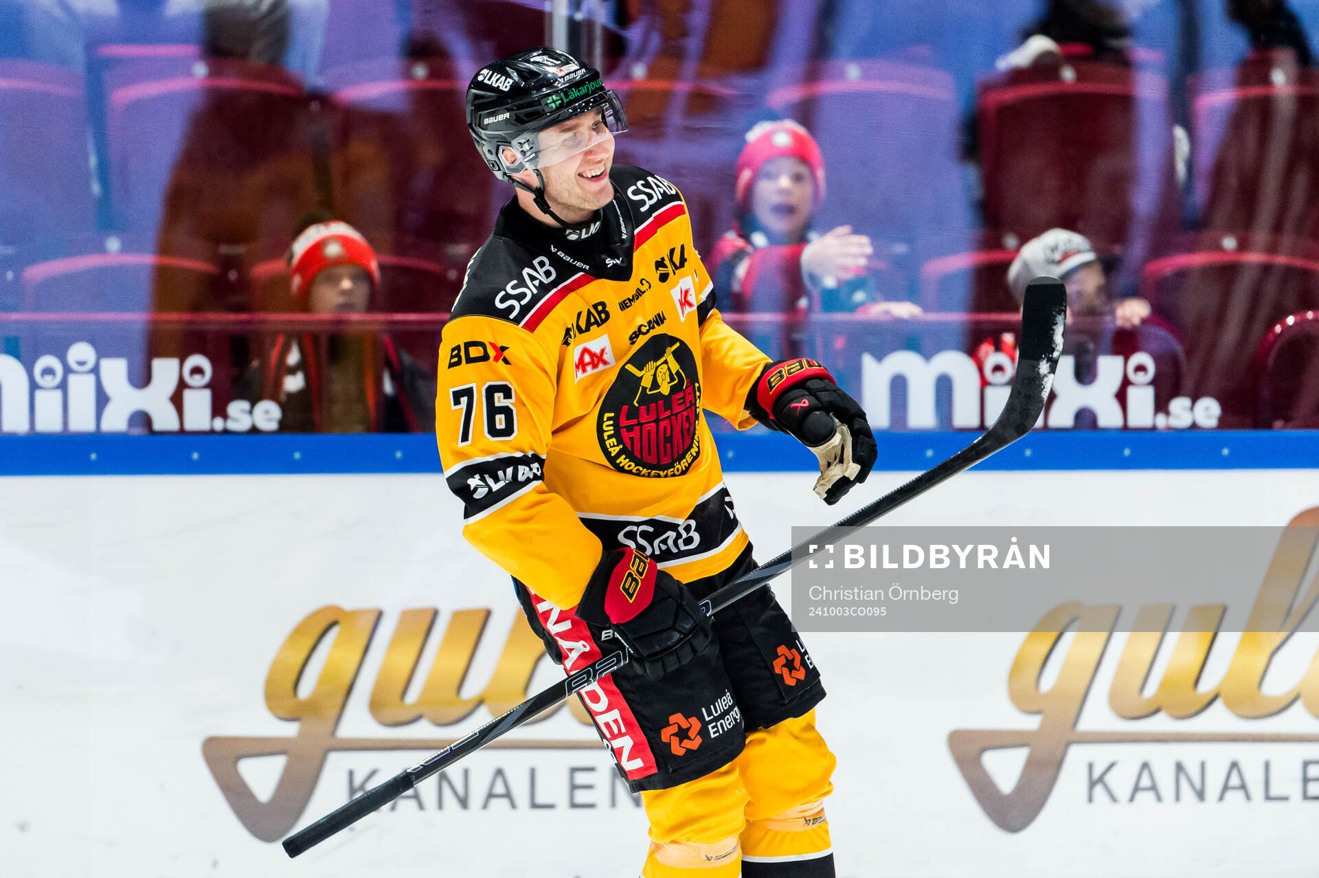 Luleås Anton Levtchi jublar
