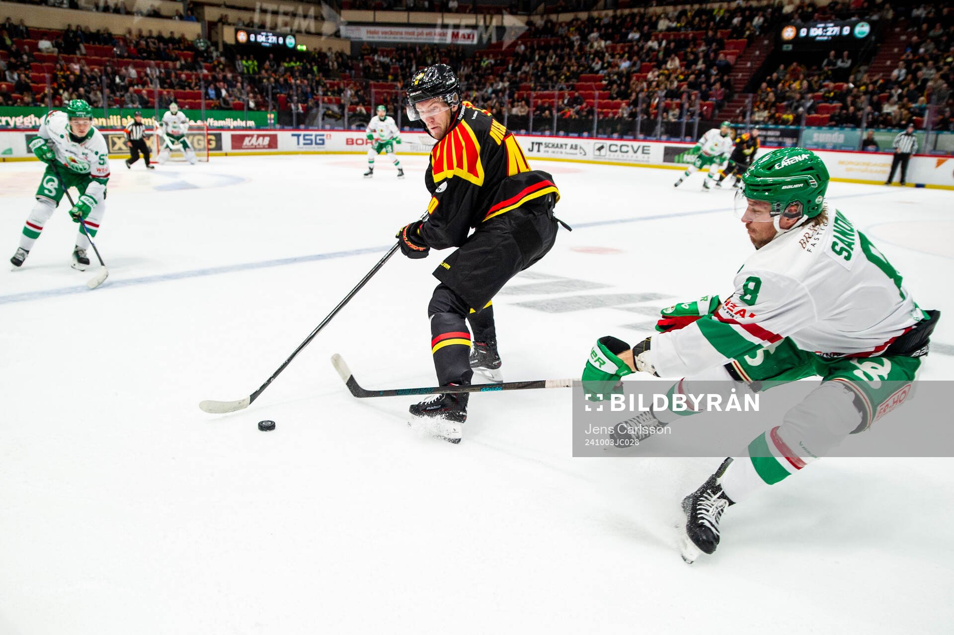 Brynäs Anton Ohlsson och Rögles Linus Sandin