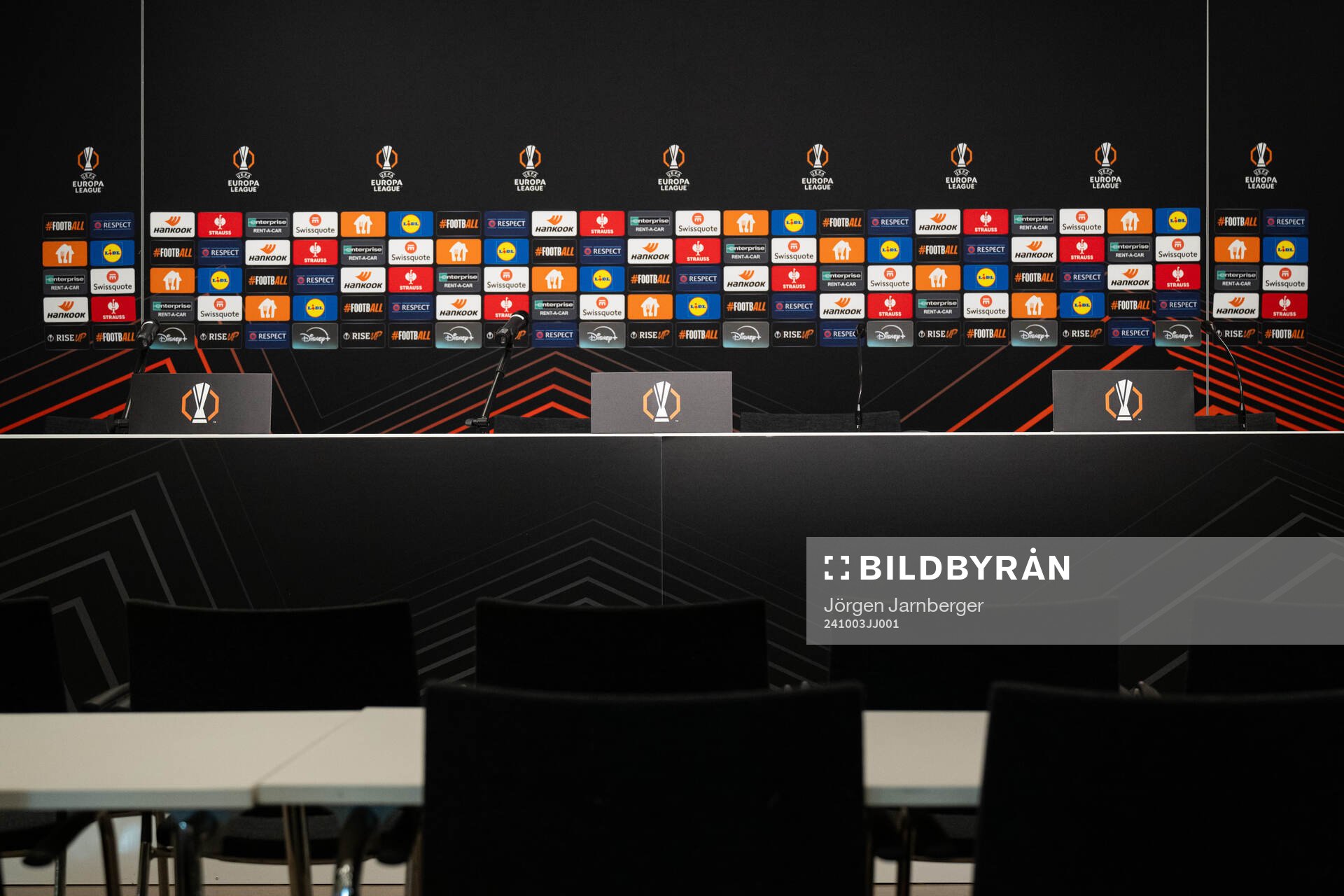 The pressroom