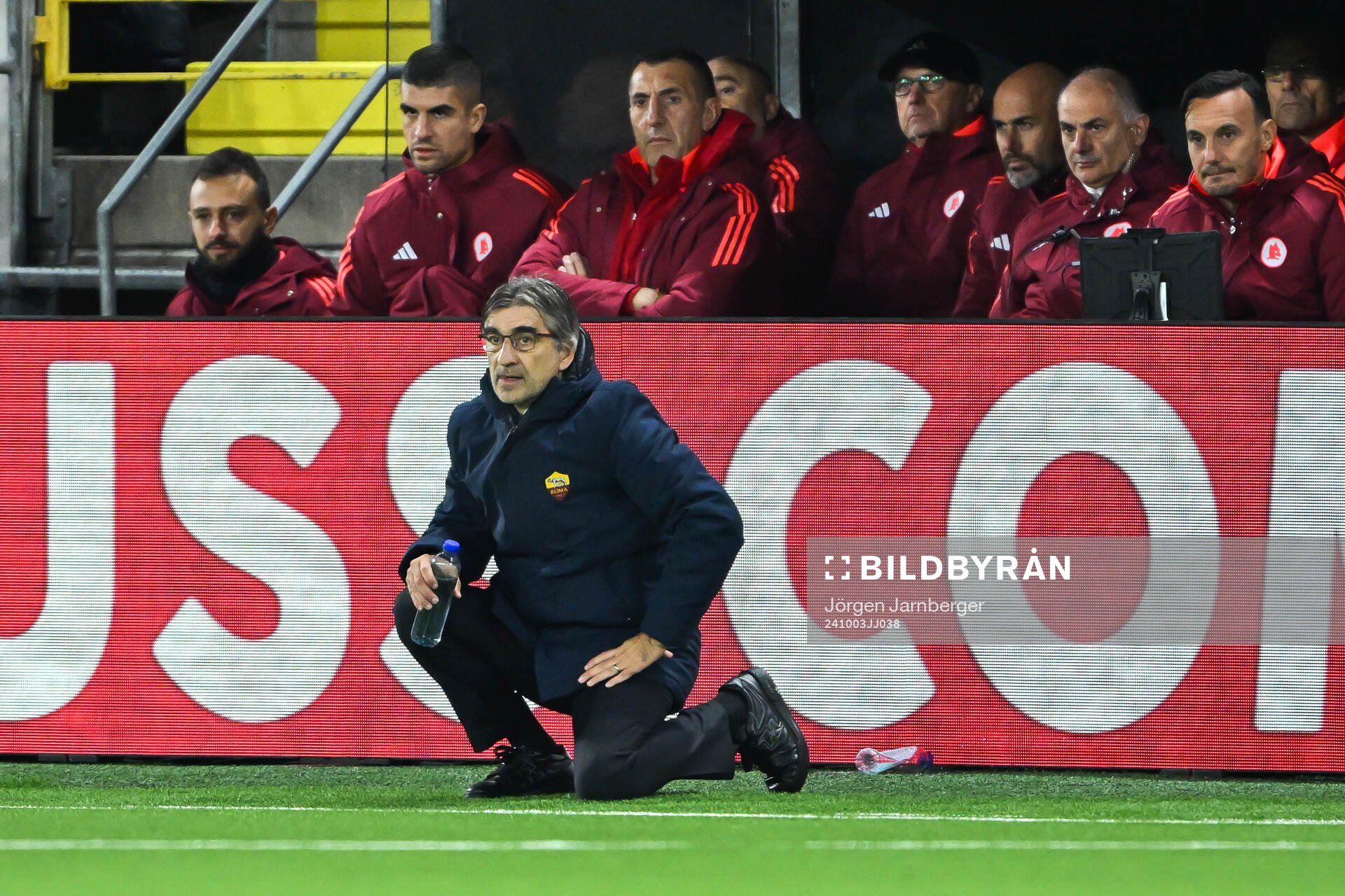 Head coach Ivan Juric of Roma during the UEFA Europa League between Elfsborg and Roma on October 3, 2024 in Borås. 