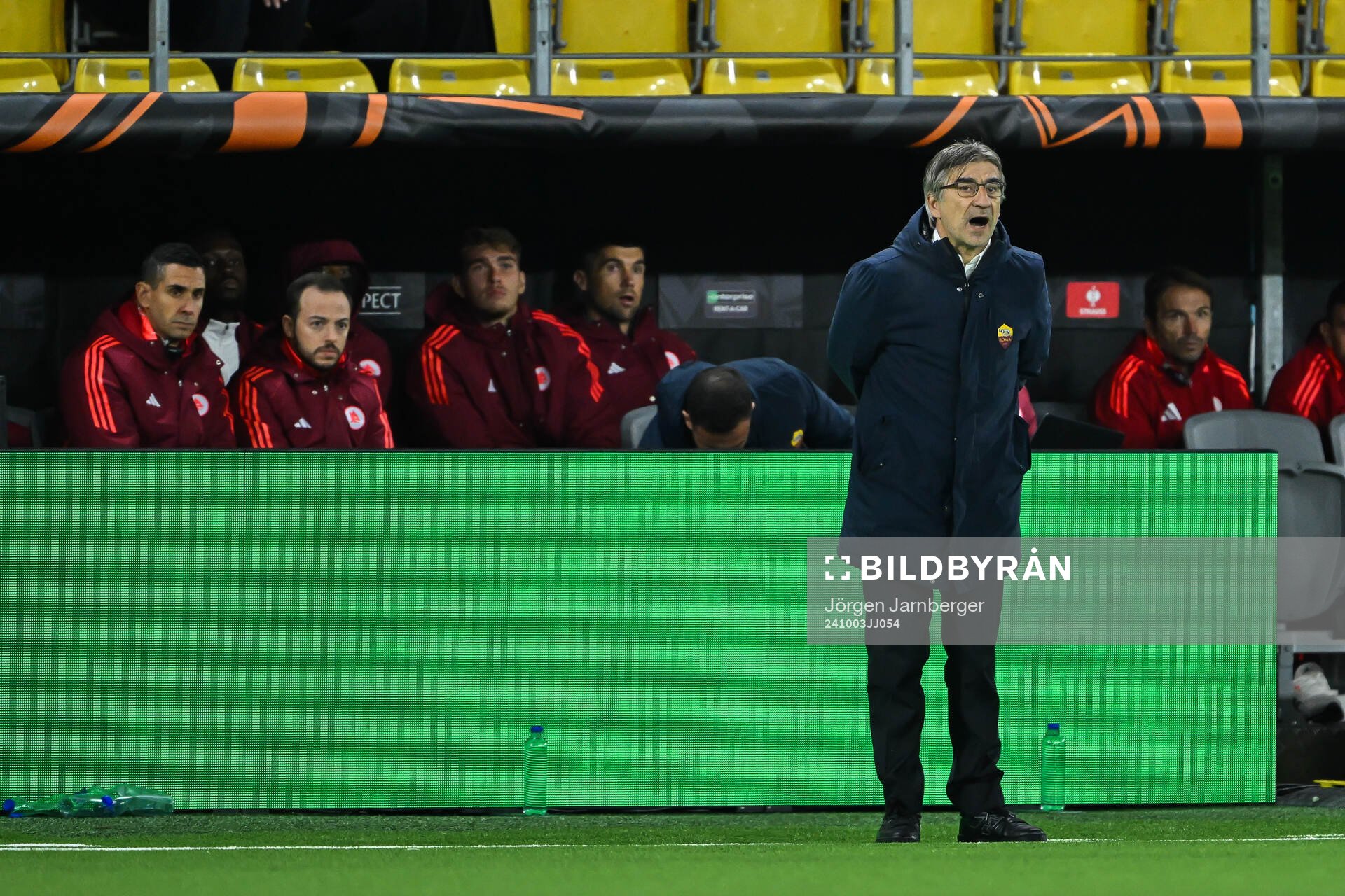Head coach Ivan Juric of Roma during the UEFA Europa League between Elfsborg and Roma on October 3, 2024 in Borås. 