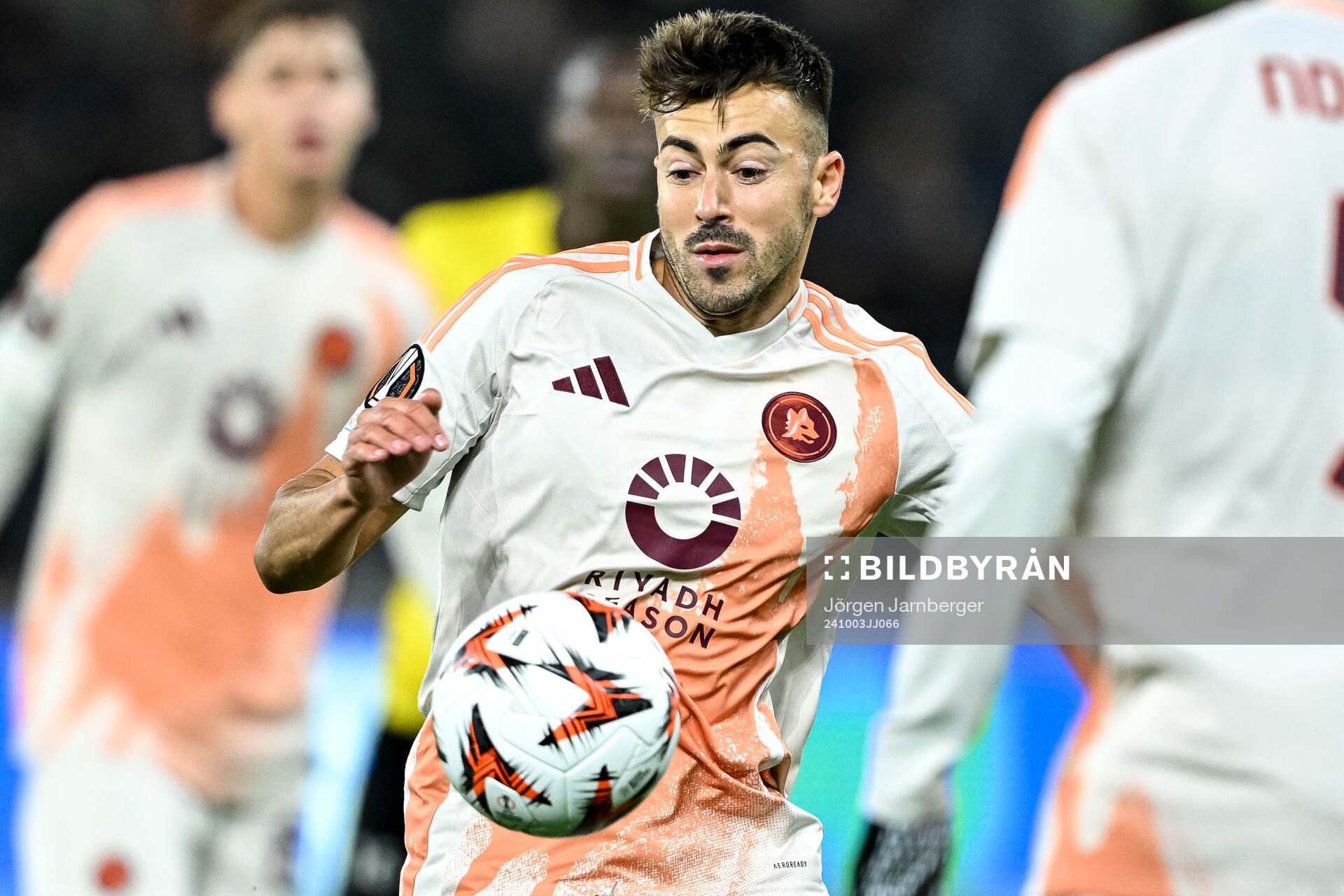 Stephan El Shaarawy of Roma during the UEFA Europa League between Elfsborg and Roma on October 3, 2024 in Borås. 