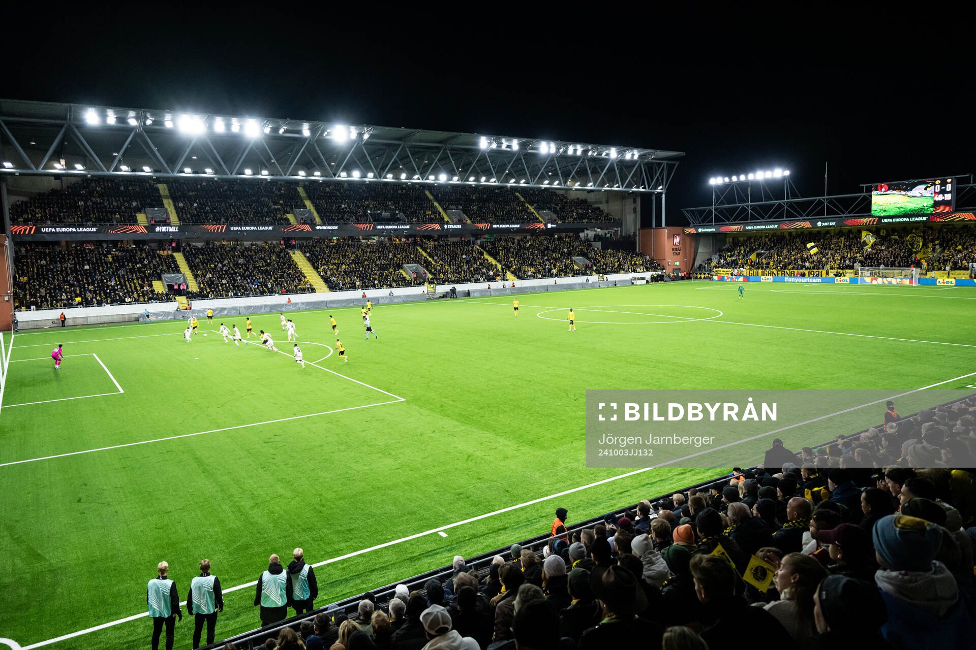 General view of Borås Arena