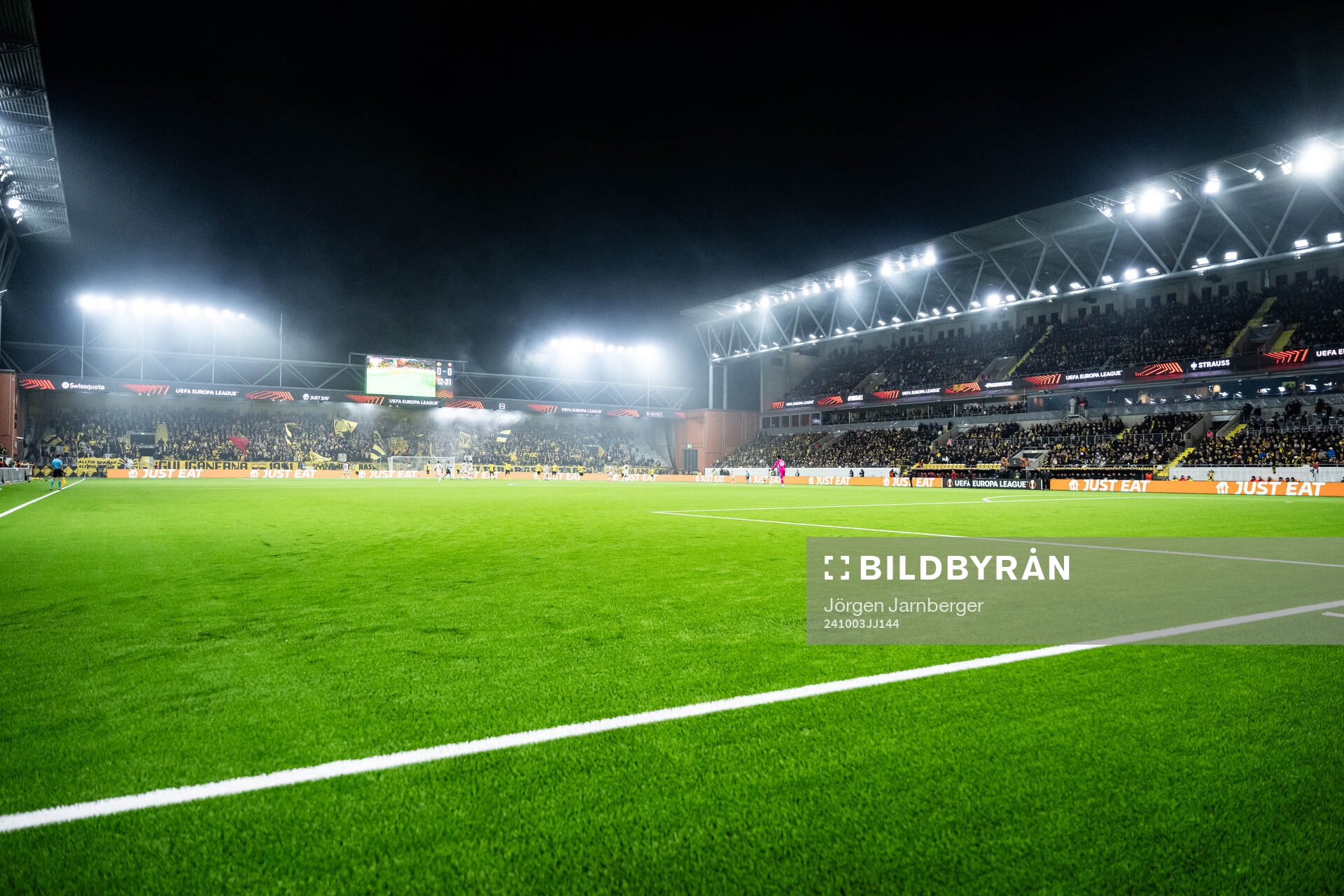Overview of Borås Arena