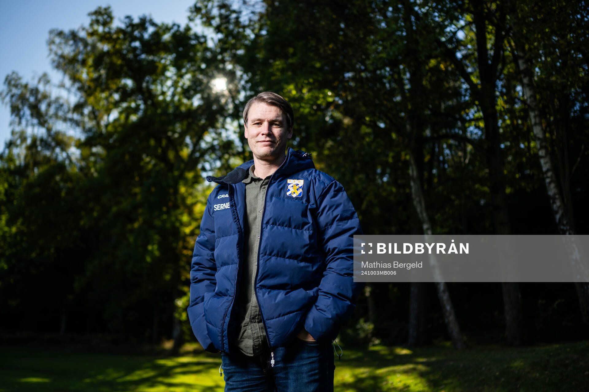 IFK Göteborgs tekniske direktör Ola Larsson poserar för ett porträtt den 3 oktober 2024 i Göteborg. 