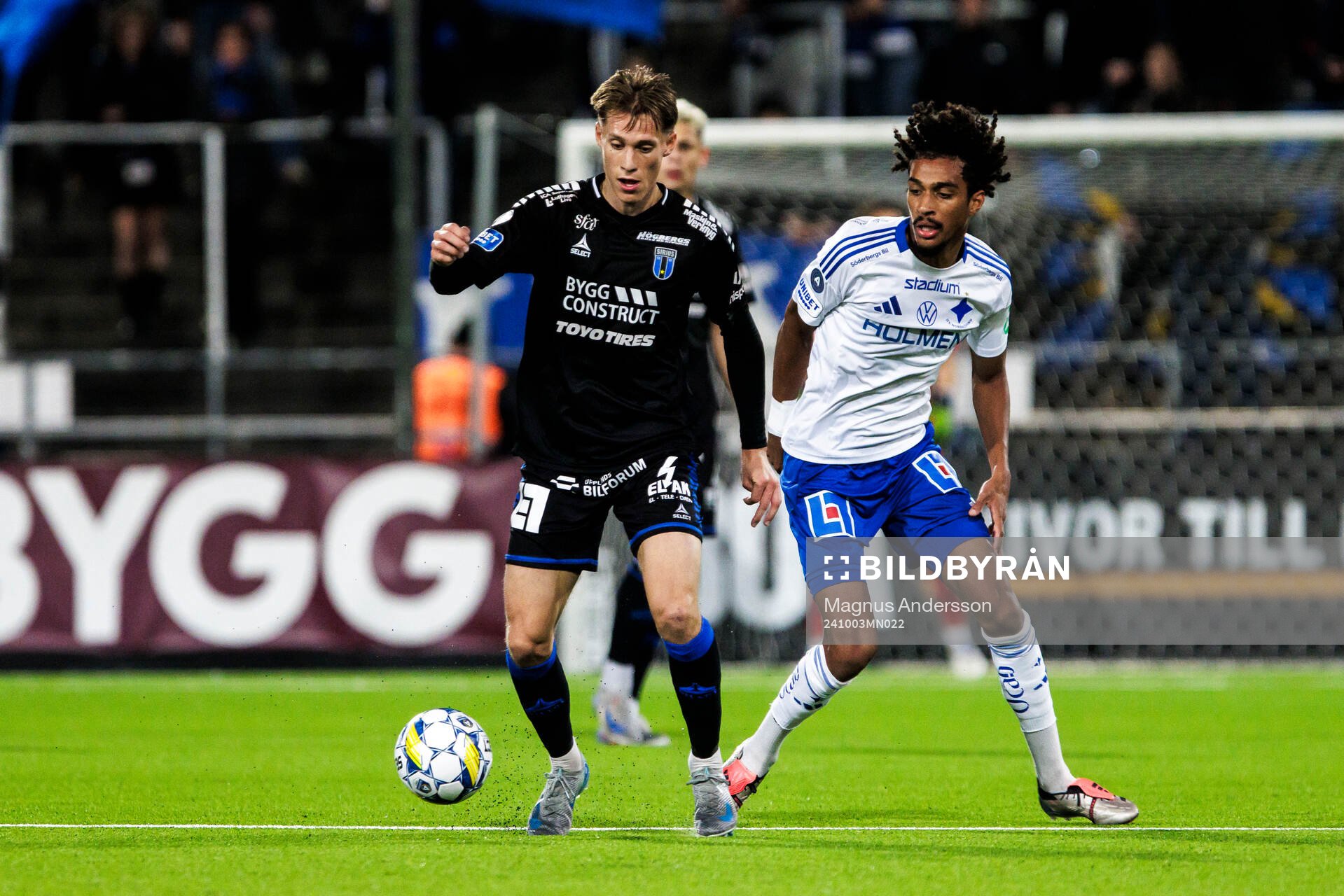 Sirius Marcus Lindberg och IFK Norrköpings Jesper Ceesay