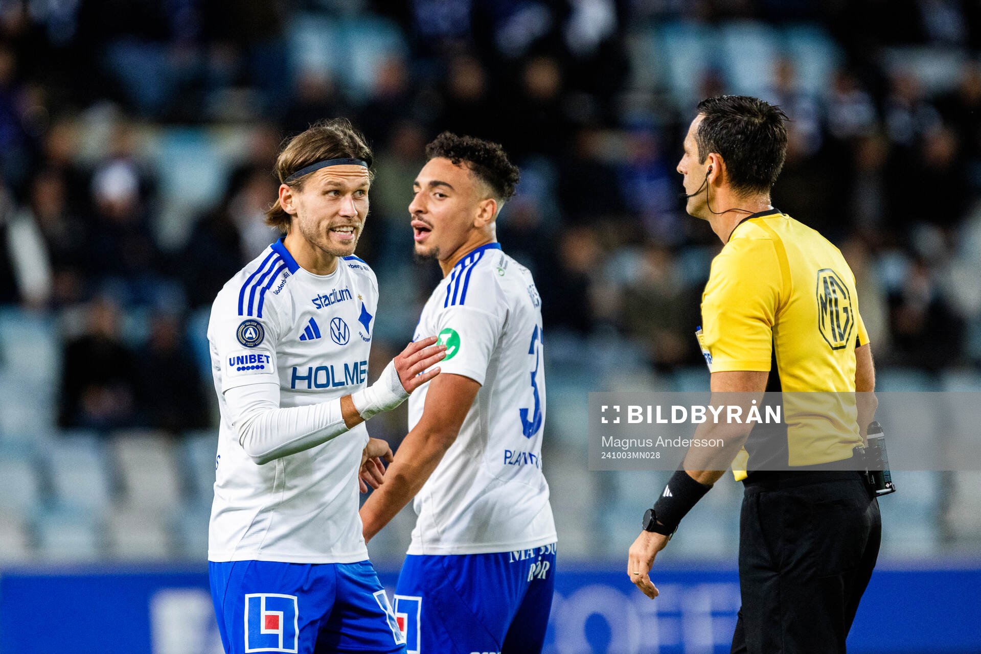 IFK Norrköpings Arnor Traustason och Moutaz Neffati