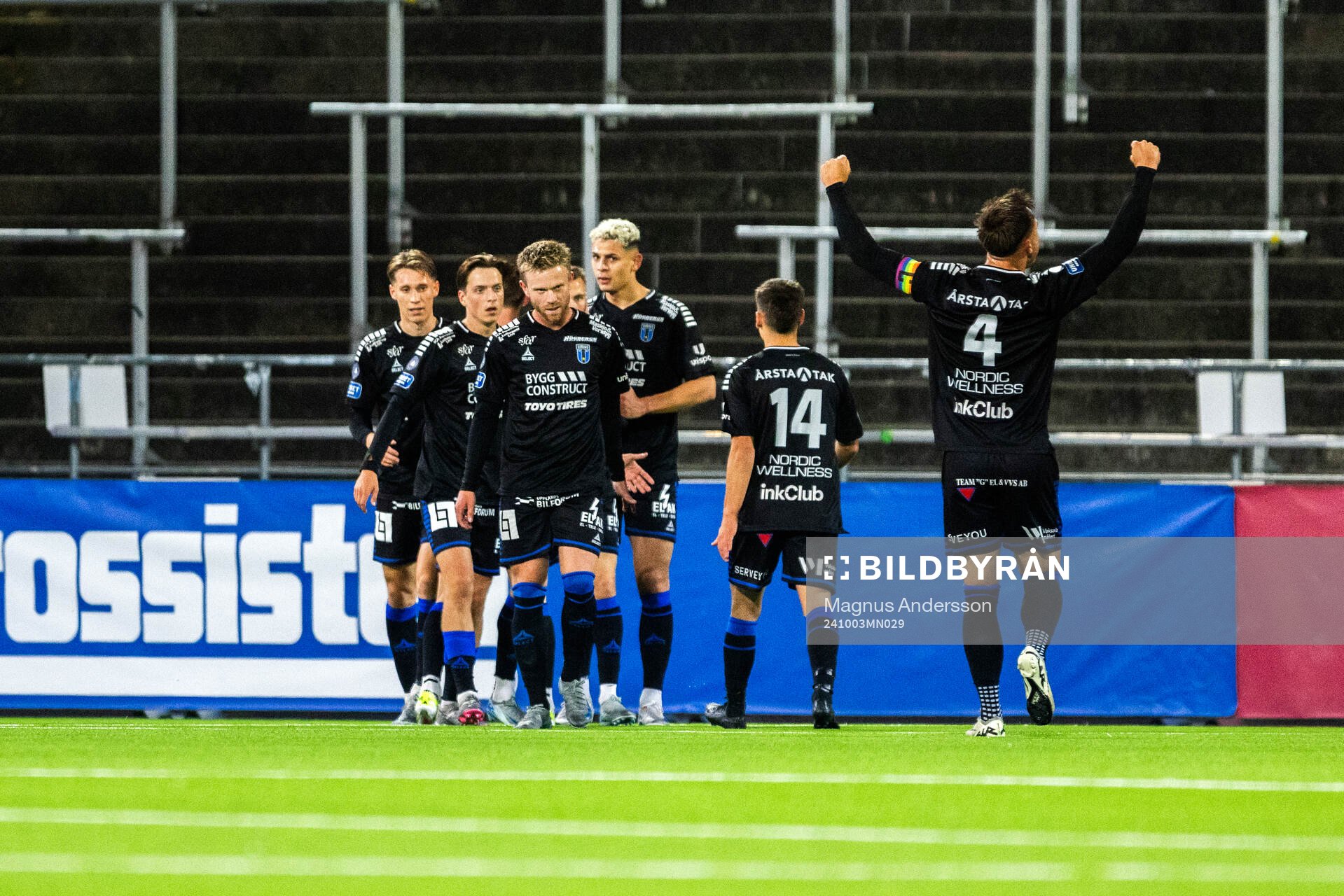 Sirius spelare jublar