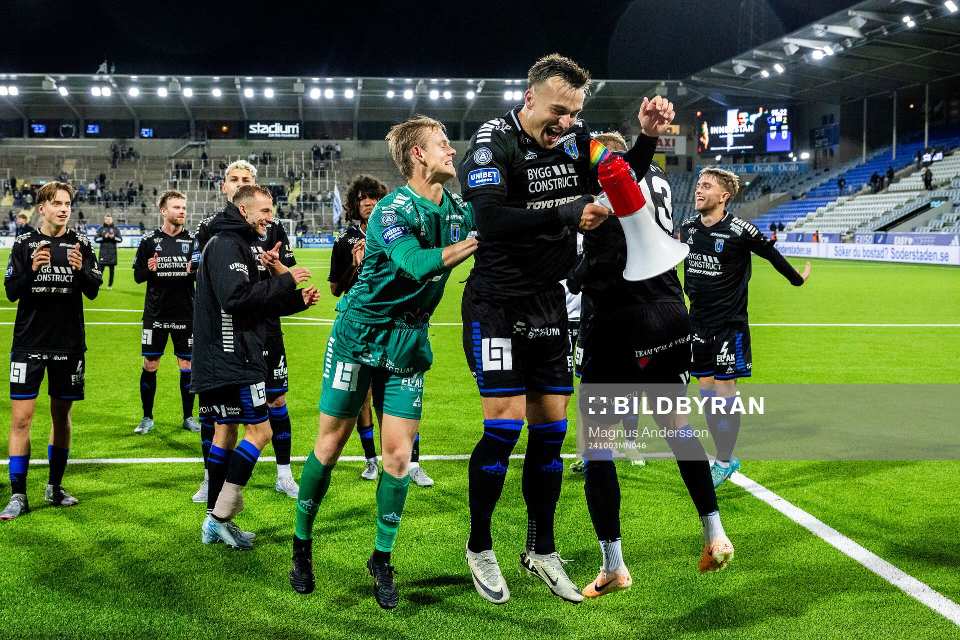 Sirius målvakt Jakob Tånnander och Henrik Castegren