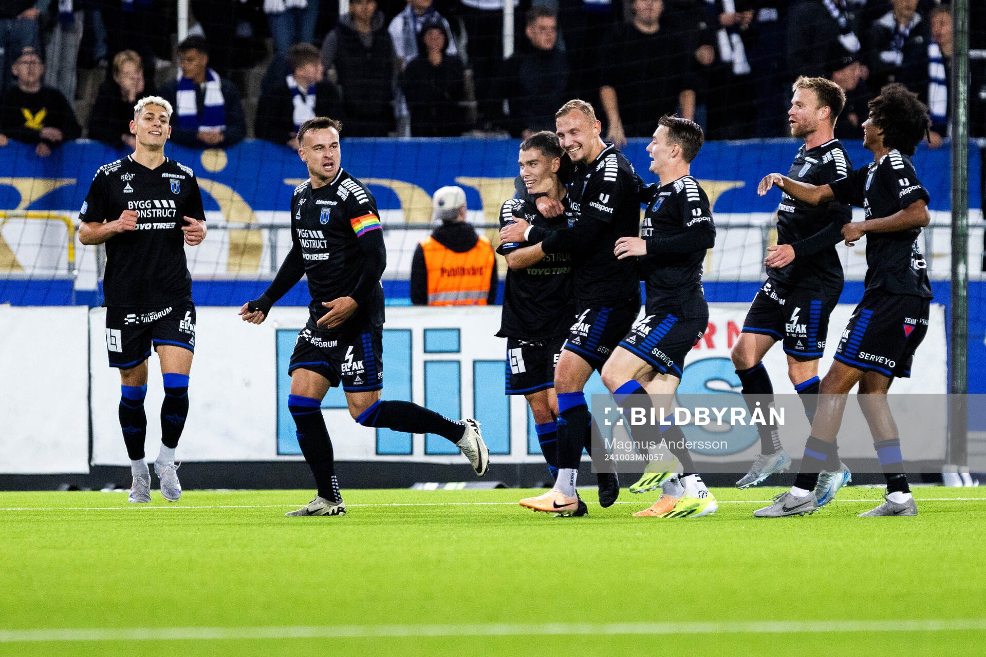 Sirius spelare jublar