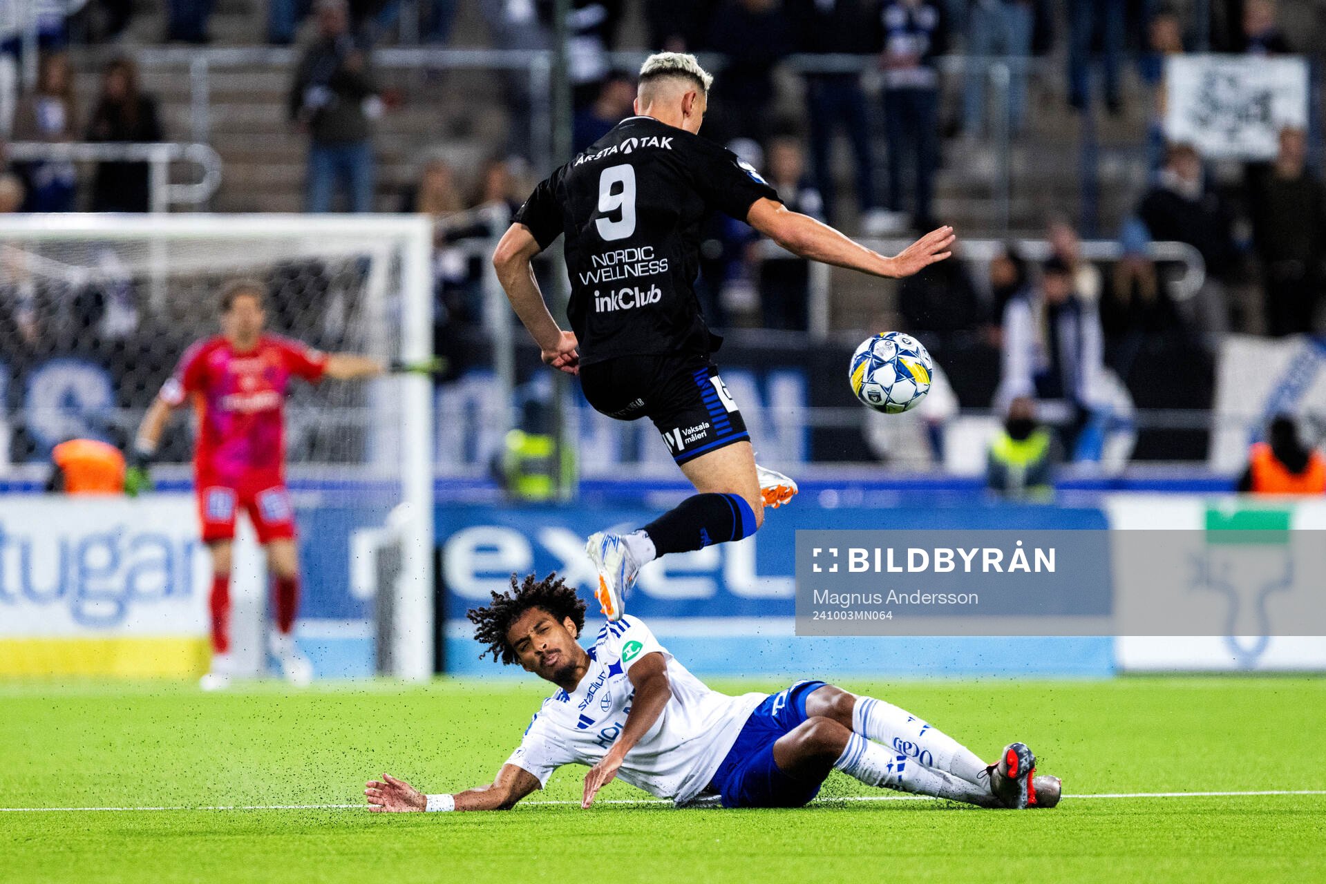 IFK Norrköpings Jesper Ceesay och Sirius Yousef Salech