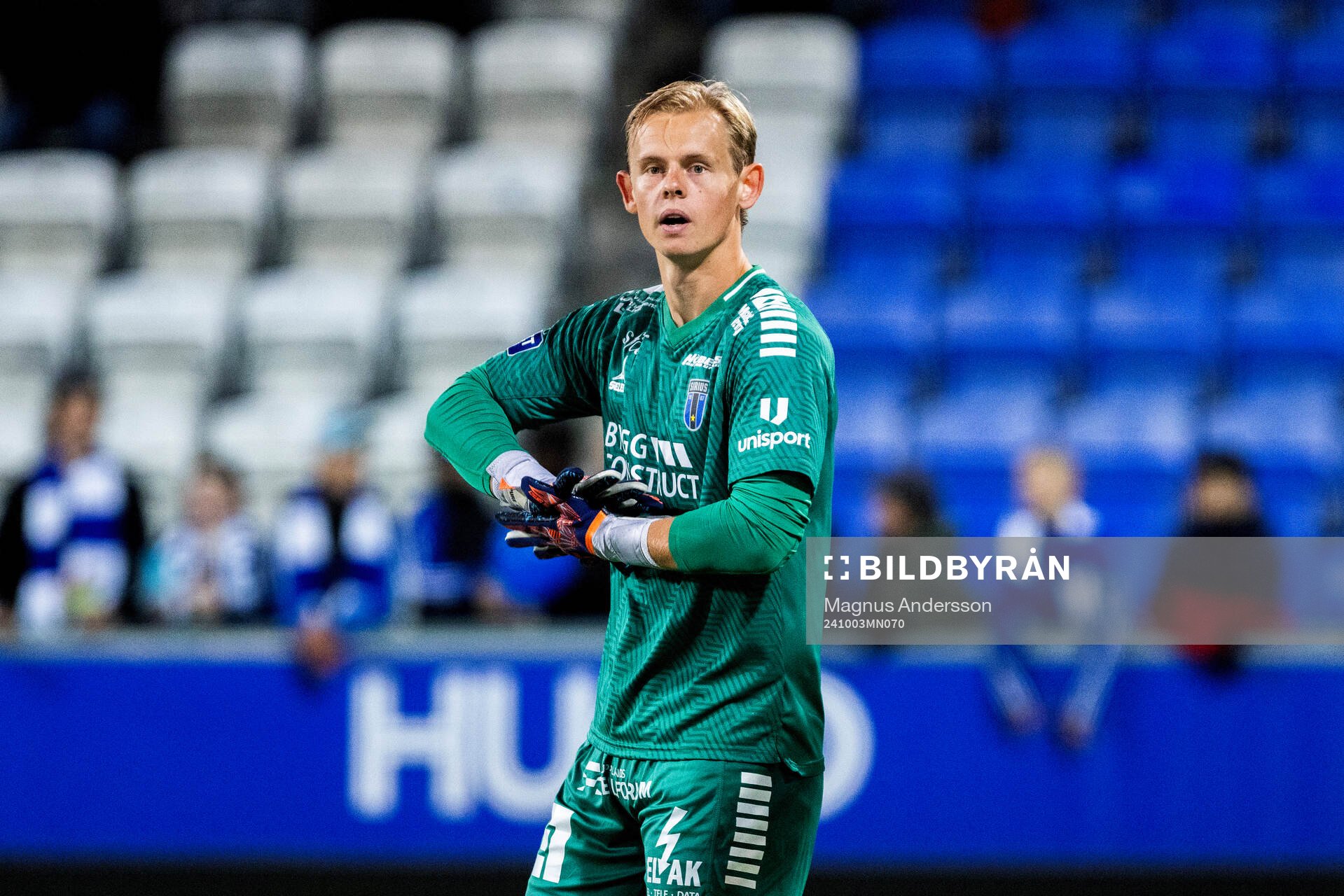 Sirius målvakt Jakob Tånnander
