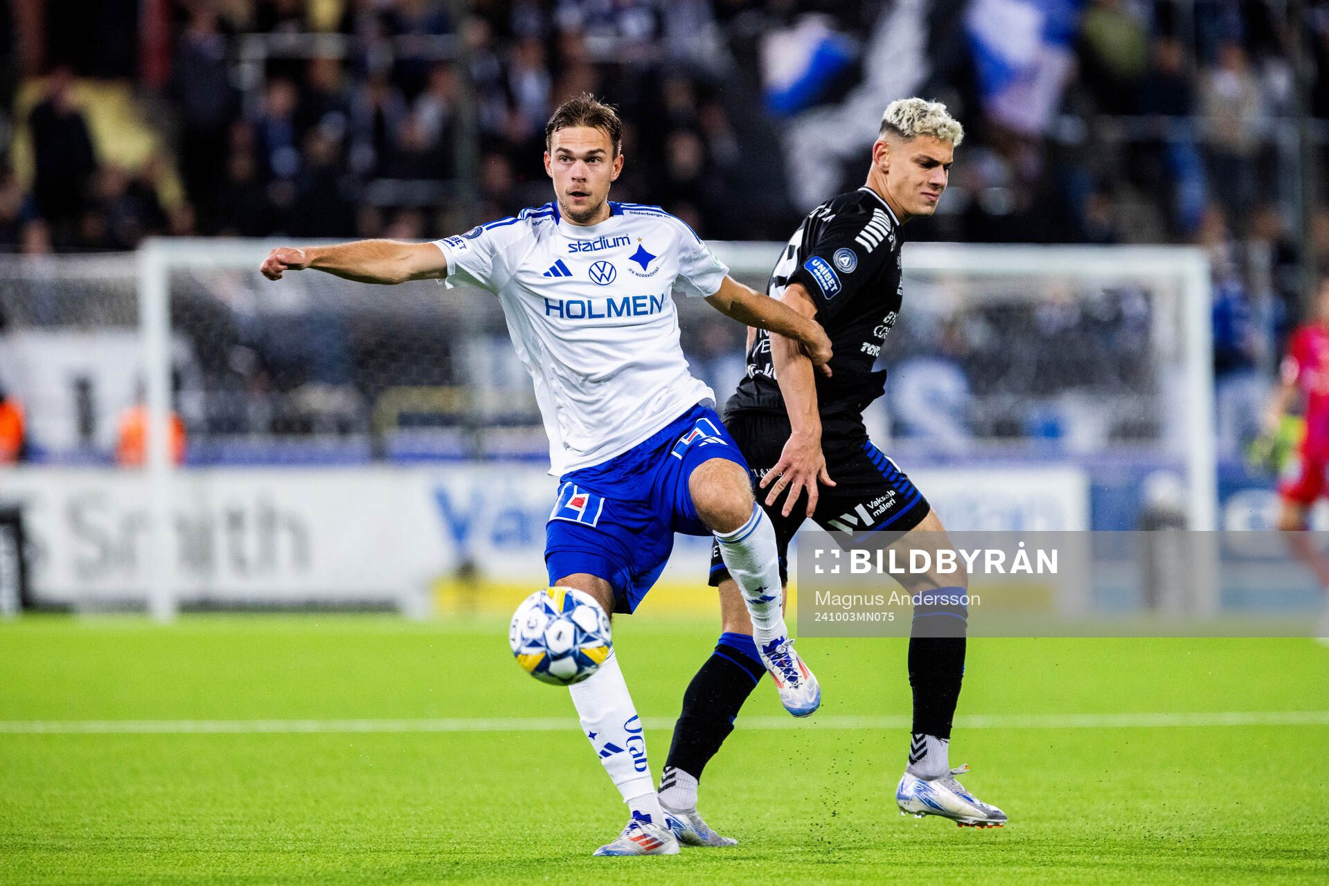 IFK Norrköpings Anton Eriksson och Sirius Yousef Salech