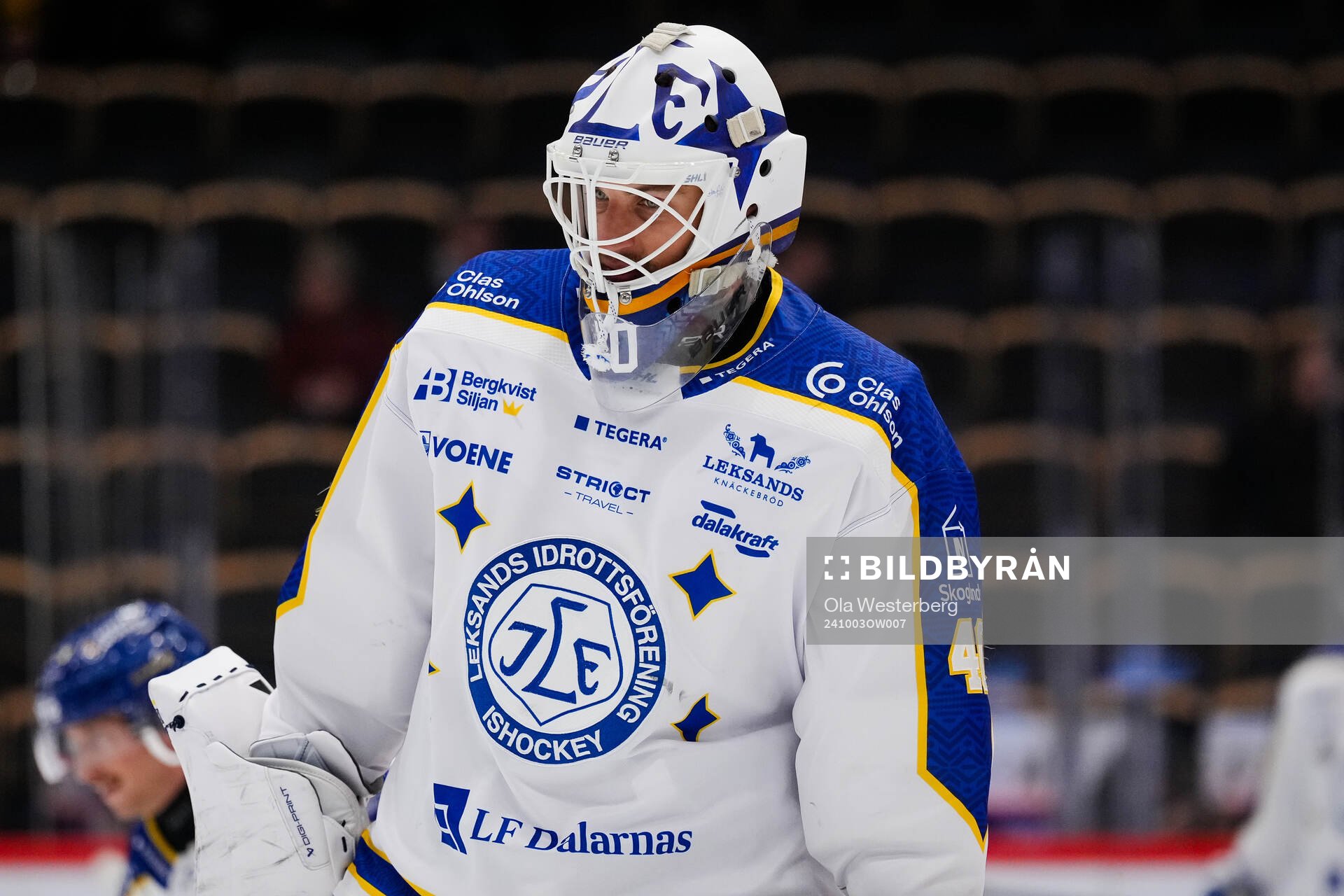 Leksands målvakt Mantas Armalis