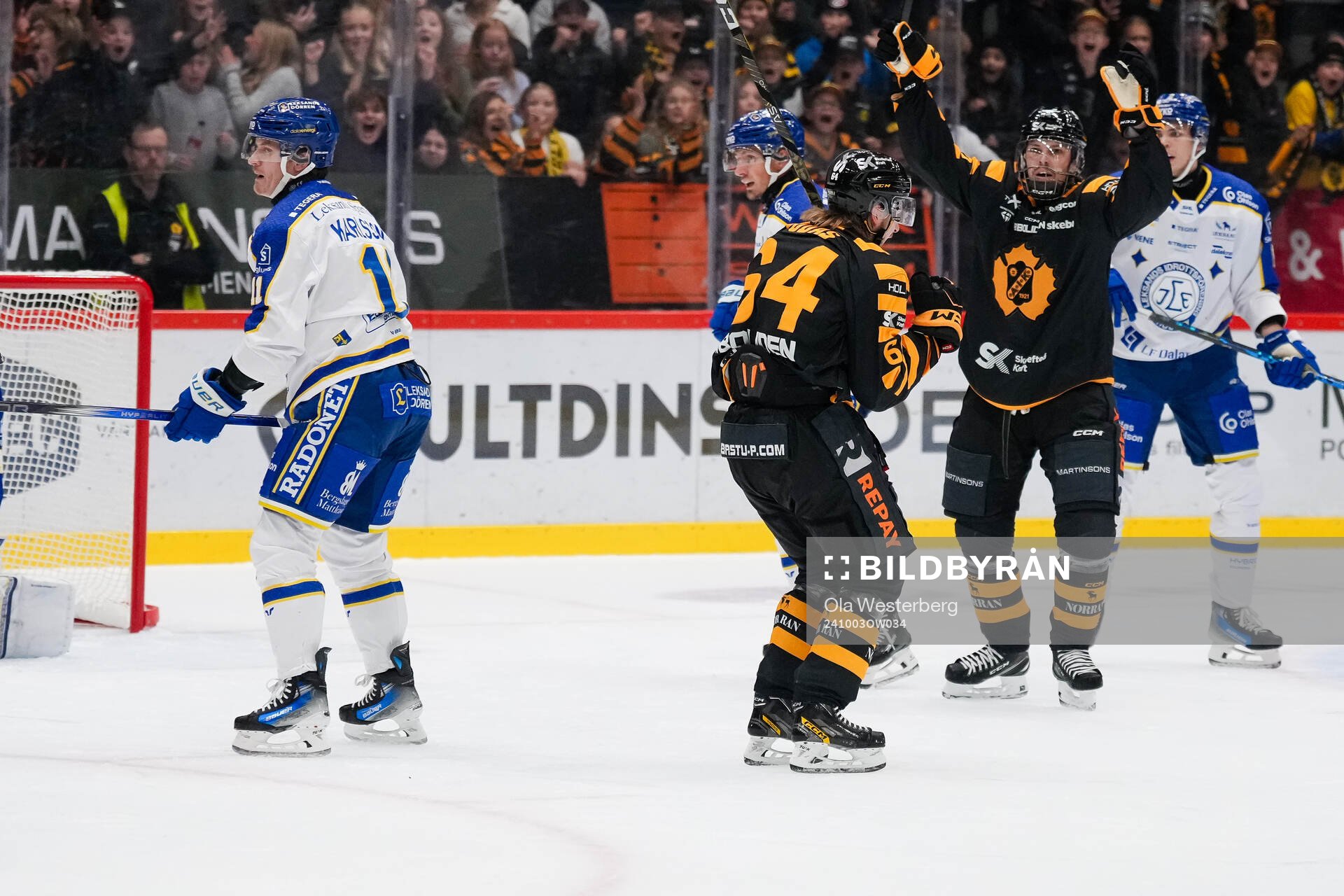 Skellefteås Jonathan Pudas och Jonathan Johnson