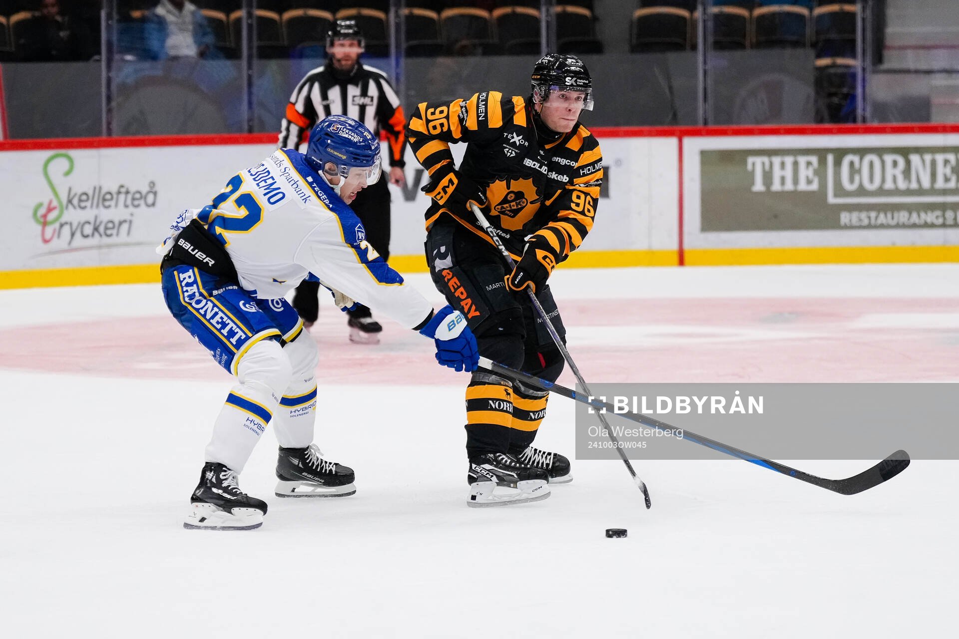 Leksands Lukas Vejdemo och Skellefteås Rickard Hugg