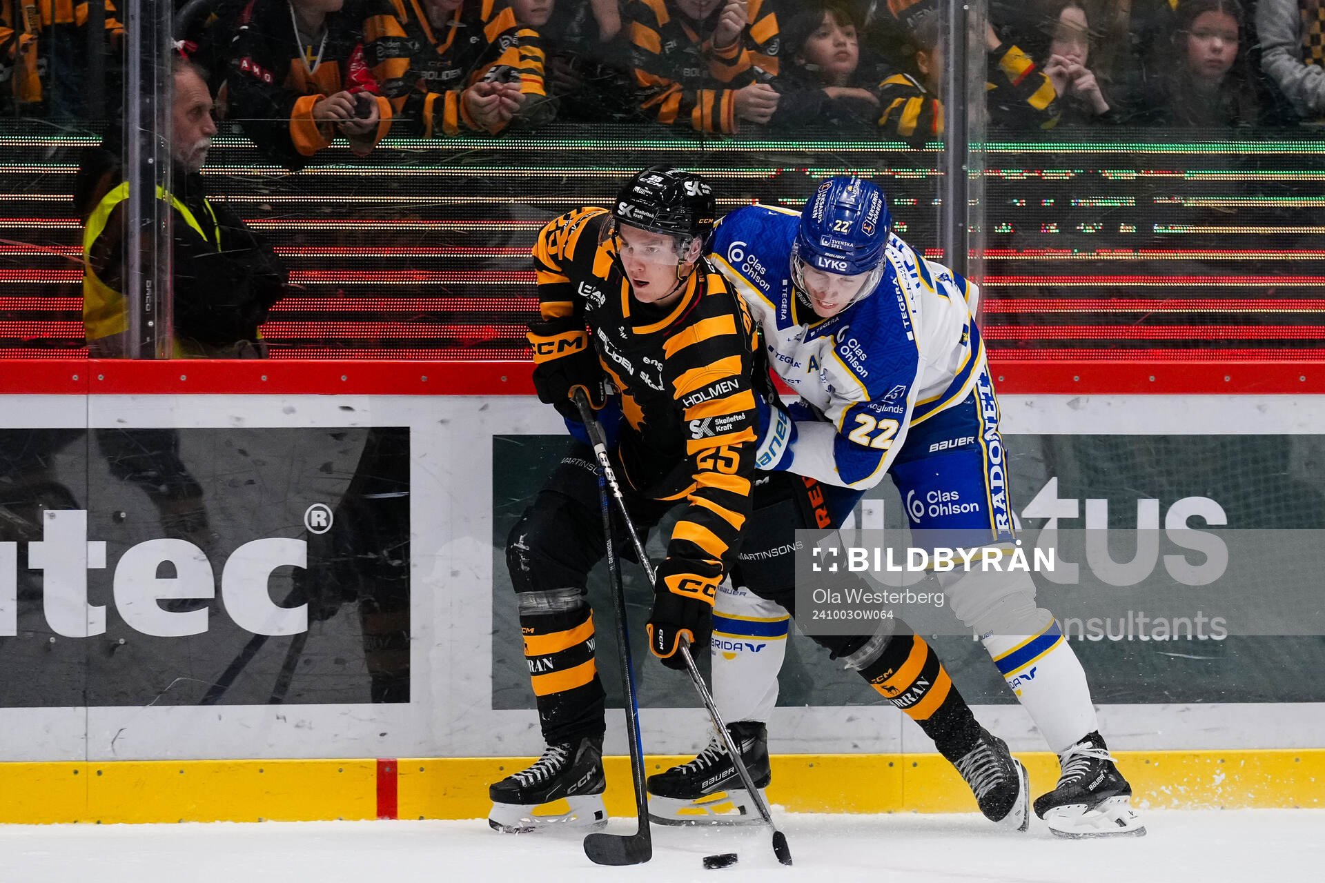 Skellefteås Pontus Johansson och Leksands Lukas Vejdemo