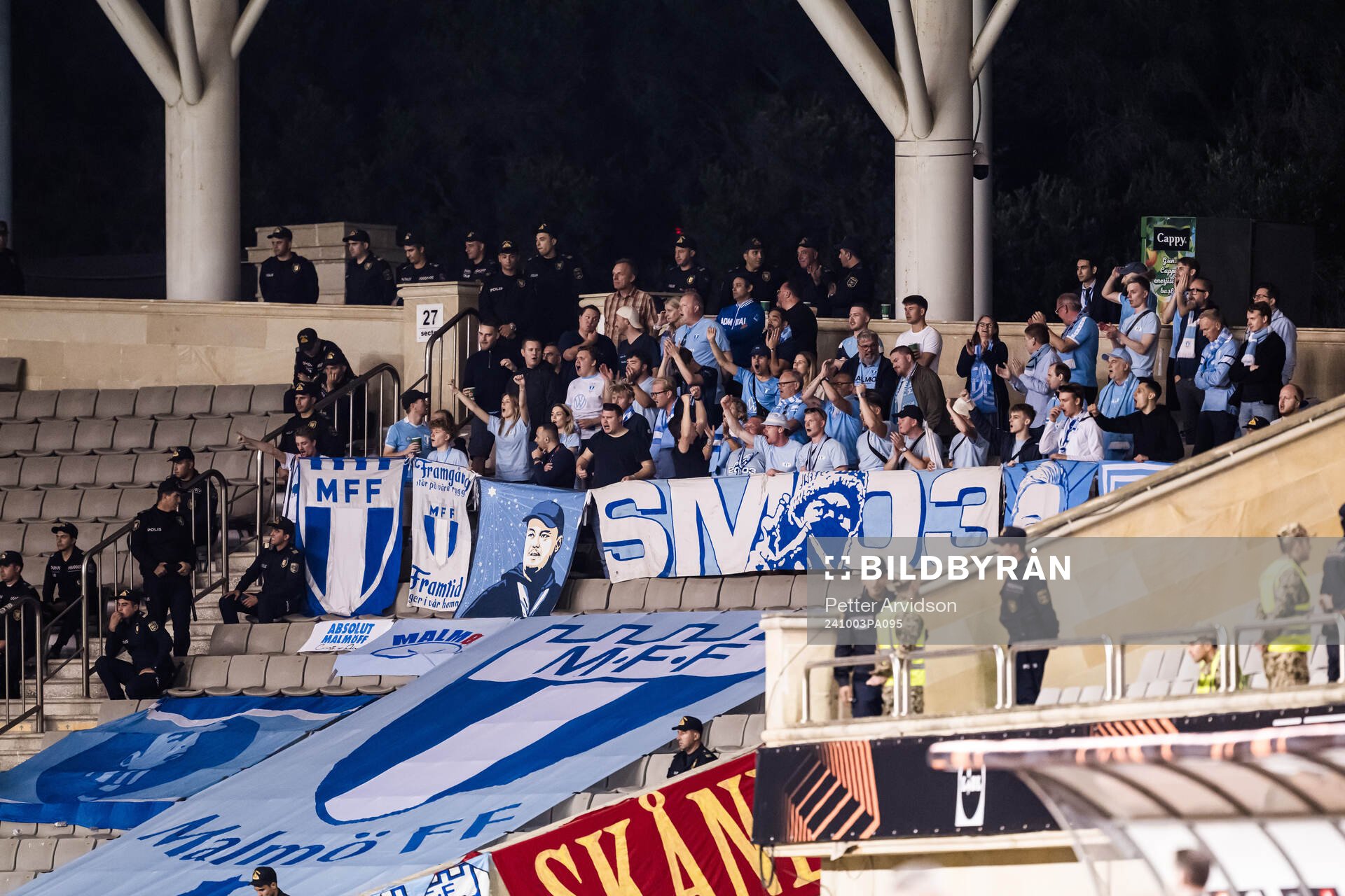 Supporters of Malmö FF