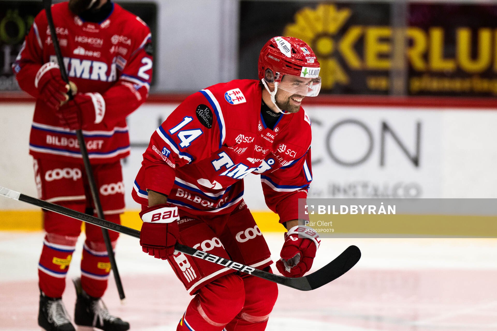 Timrås Emil Pettersson jublar