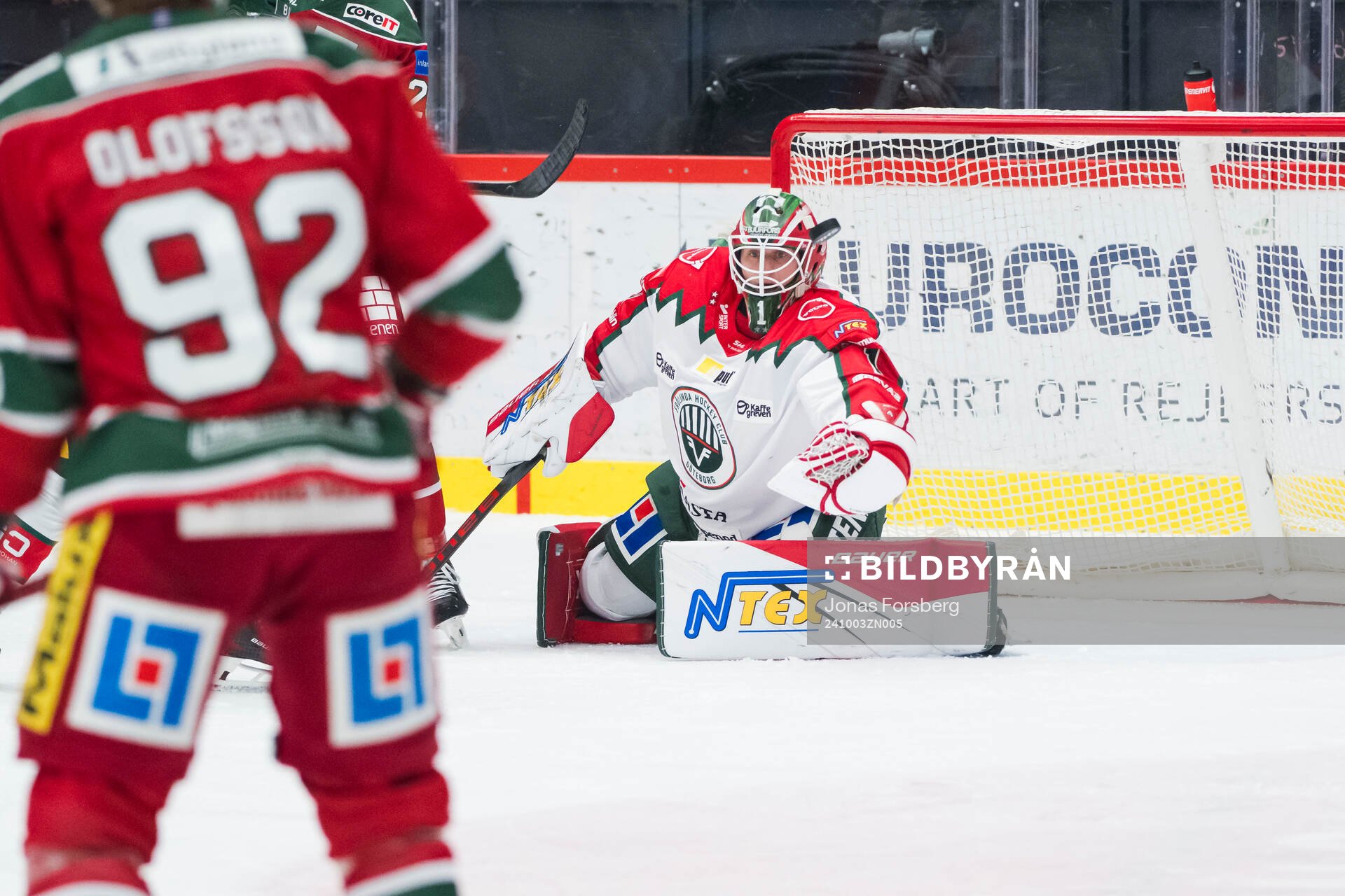 Frölundas målvakt Lars Johansson