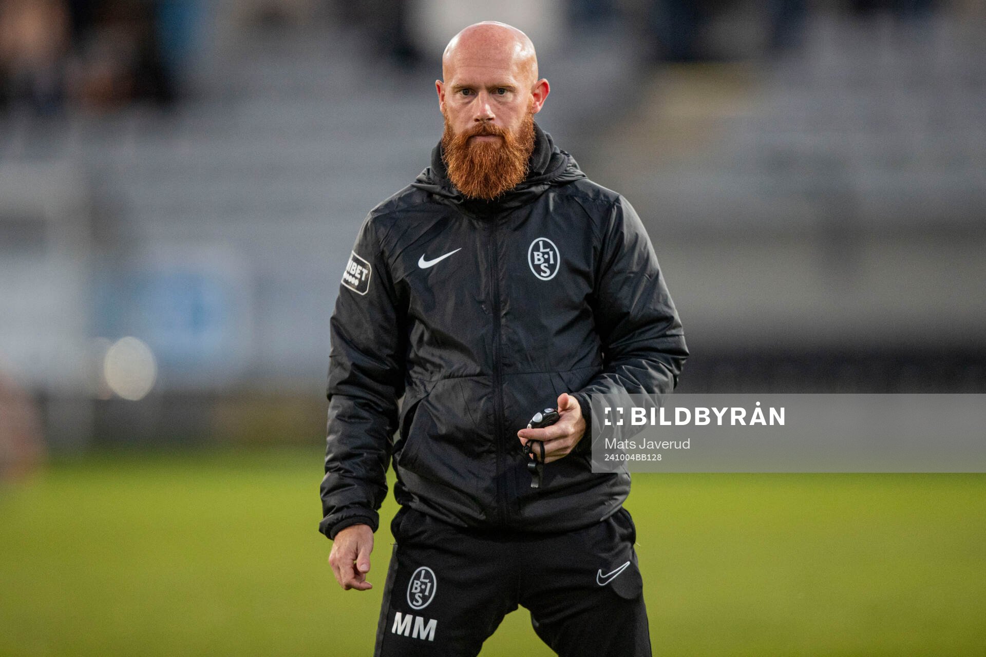 Landskronas tränare Max Mölder