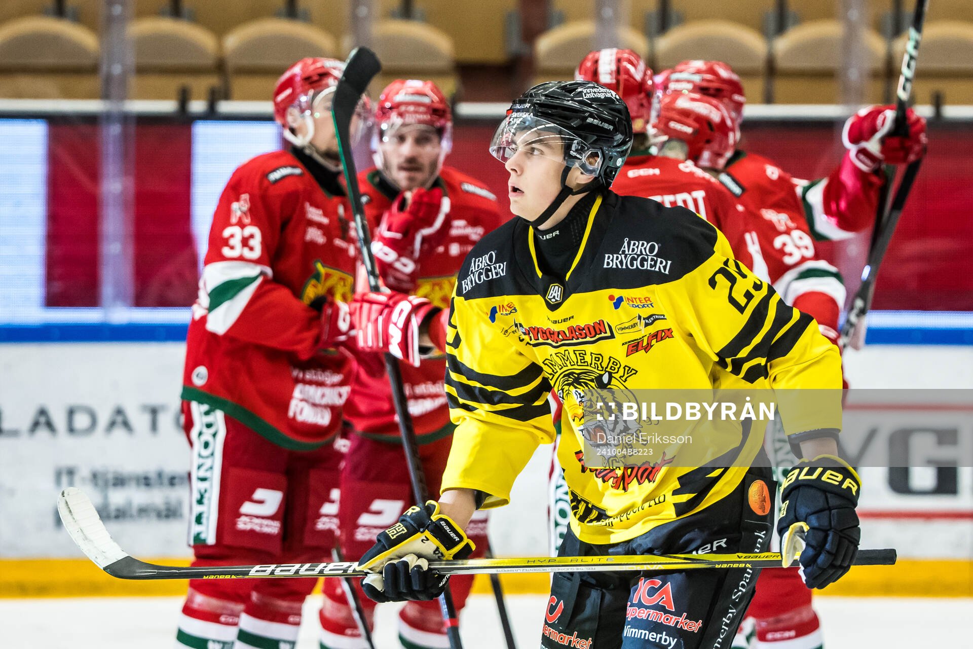 Vimmerbys Adam Petersson deppar