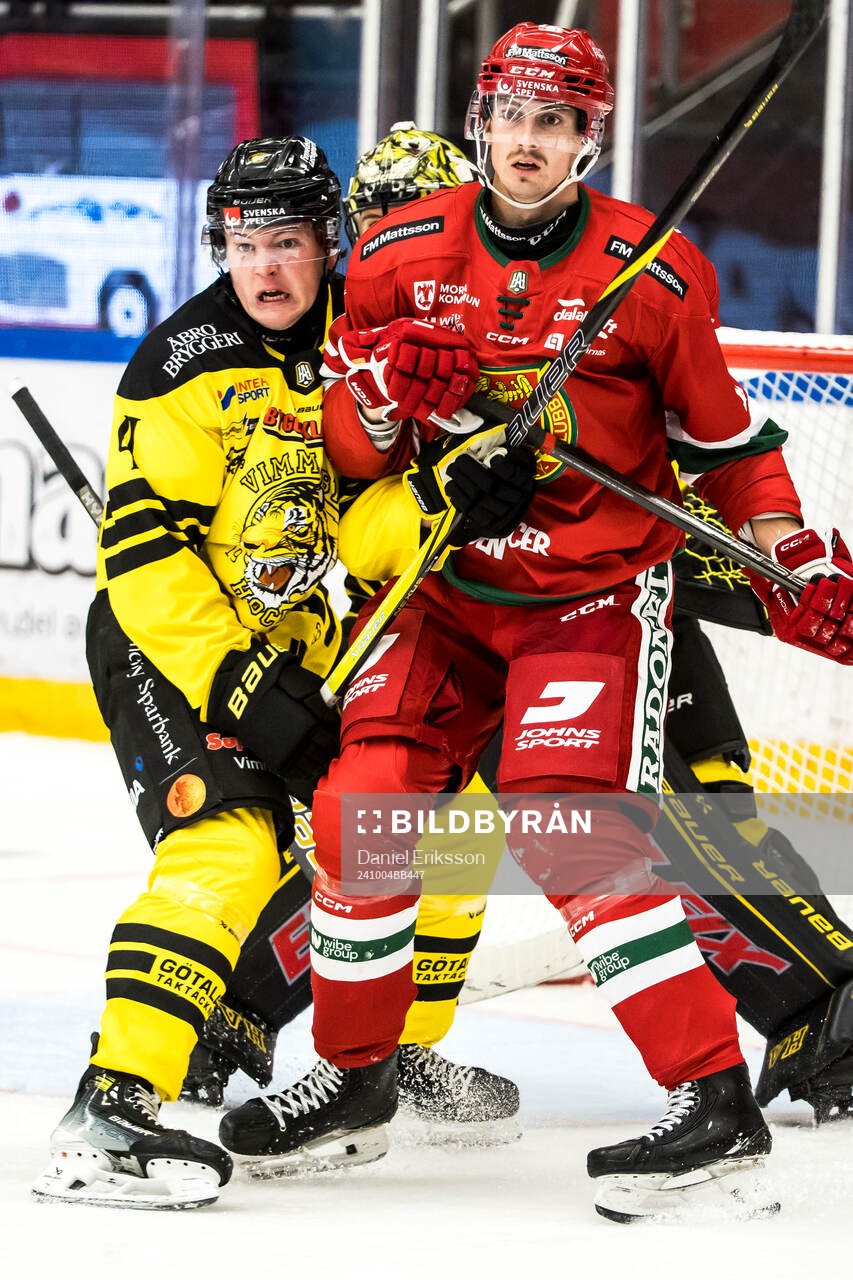 Vimmerbys Johan Norberg och Moras Fabian Ilestedt